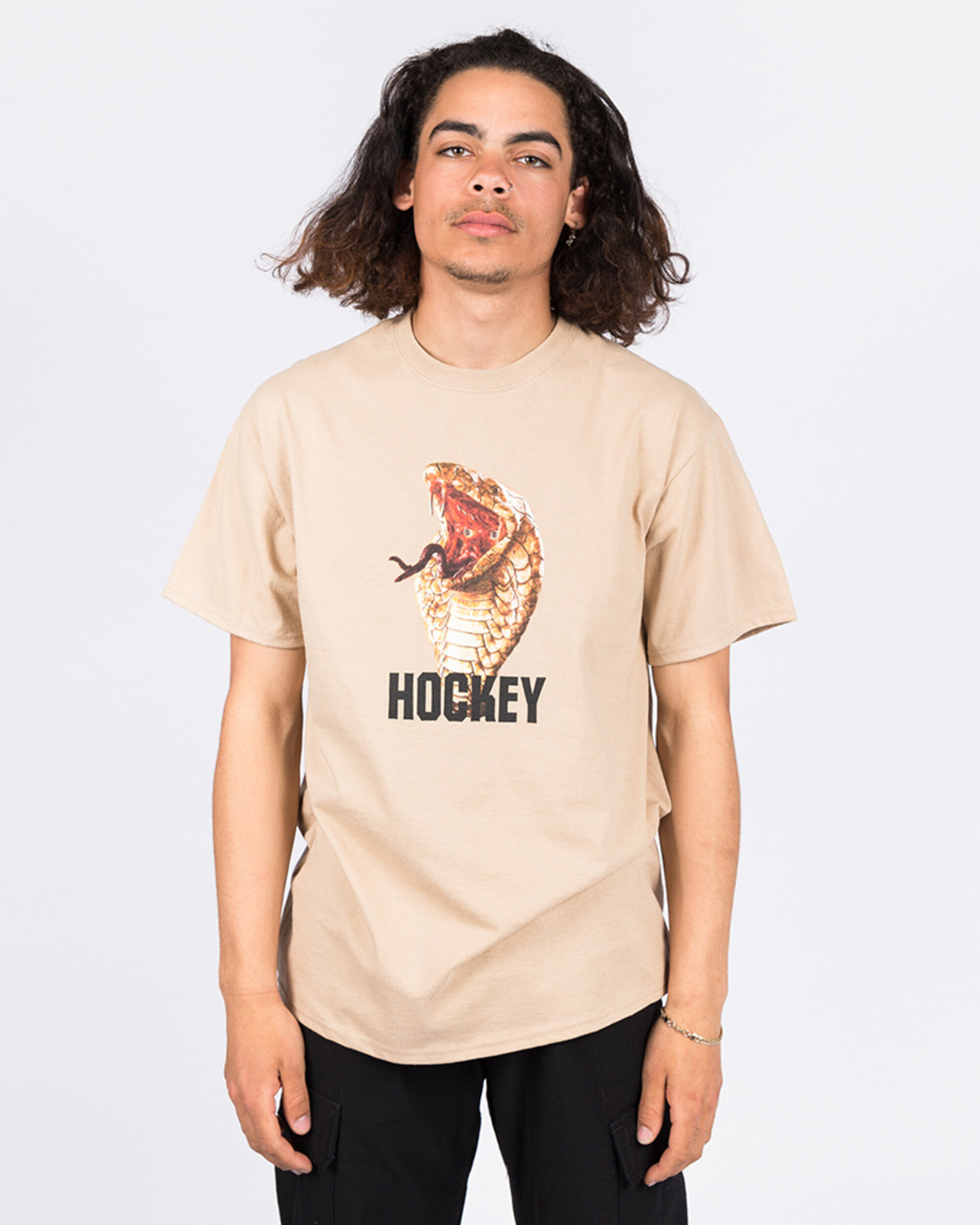 Hockey Snake T-shirt Sand