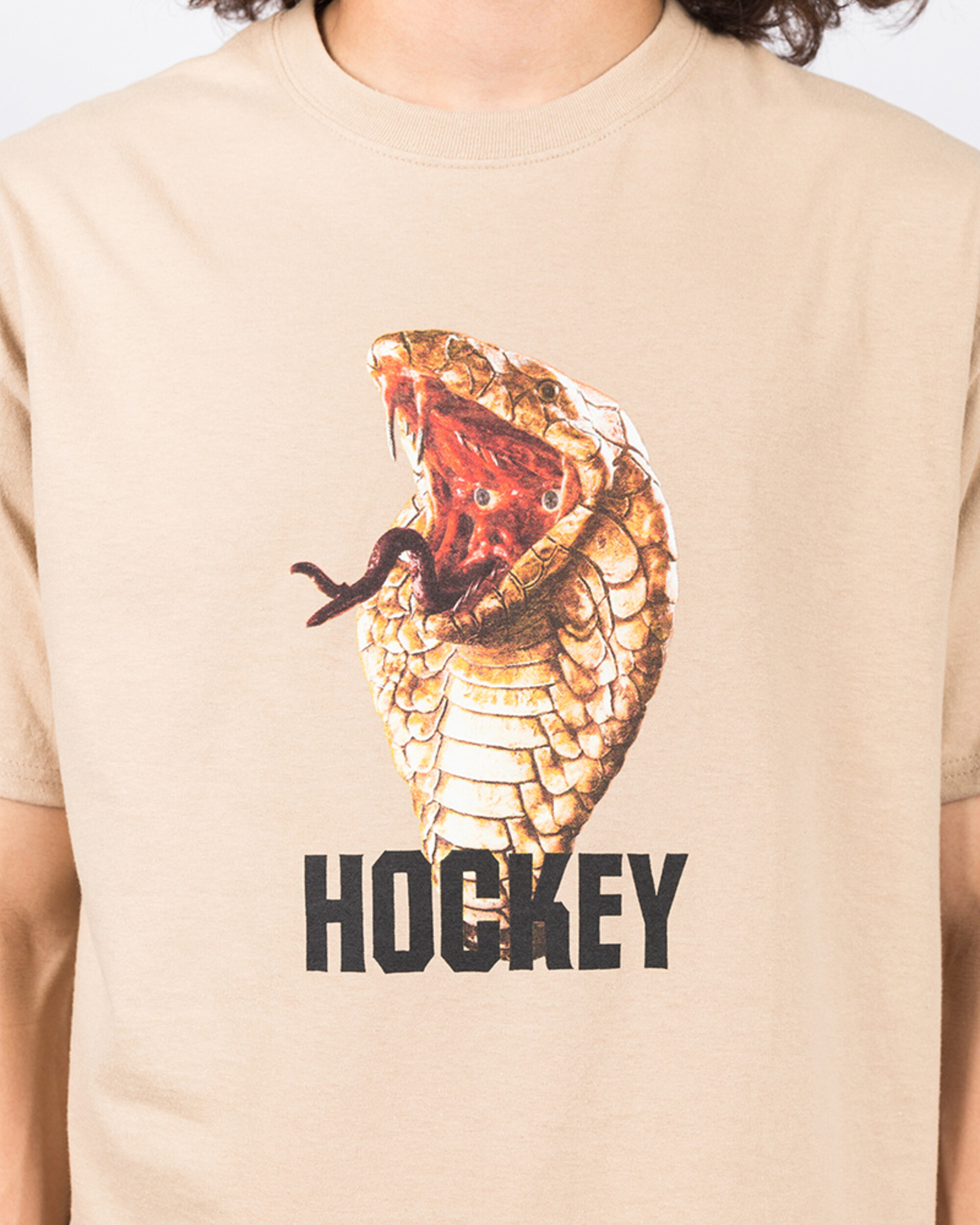 Hockey Snake T-shirt Sand