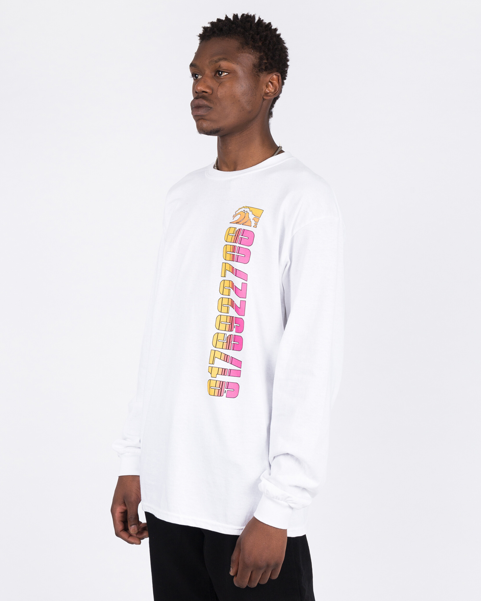 Call me 917 Tony Island Longsleeve White