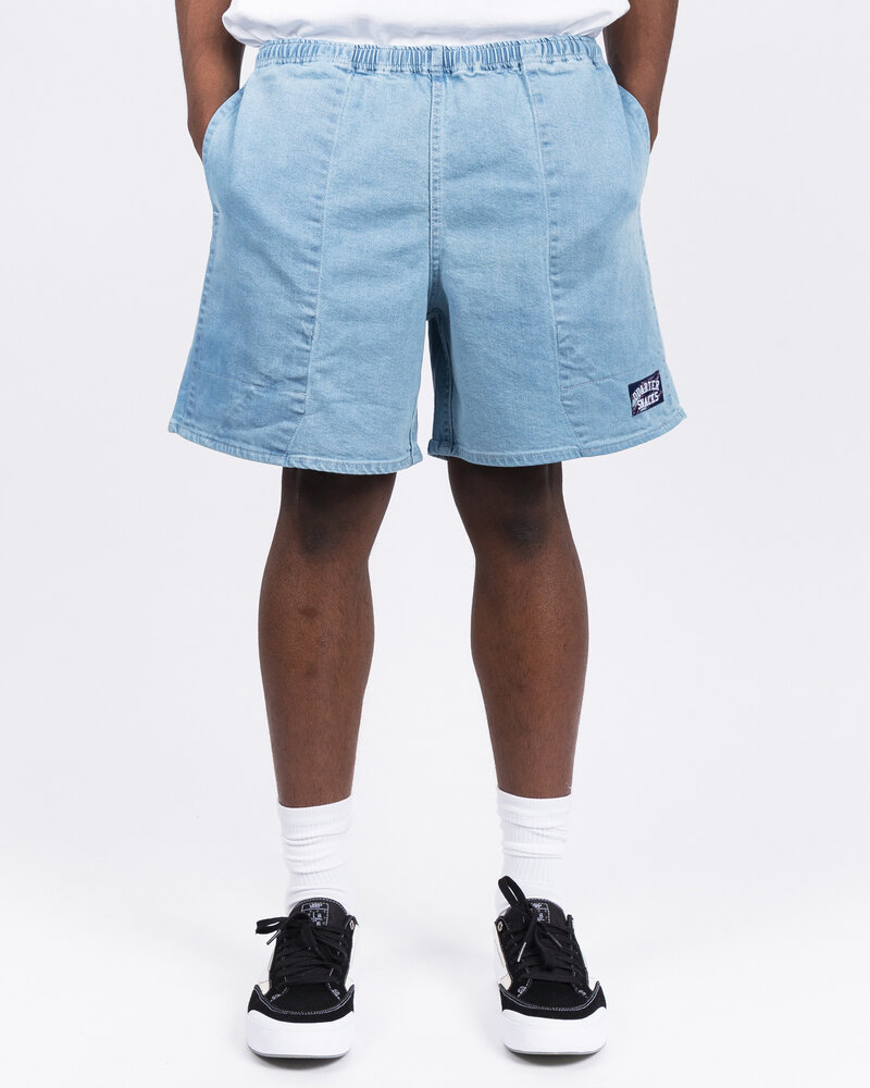 Quartersnacks Quartersnacks Denim Shorts Light Blue