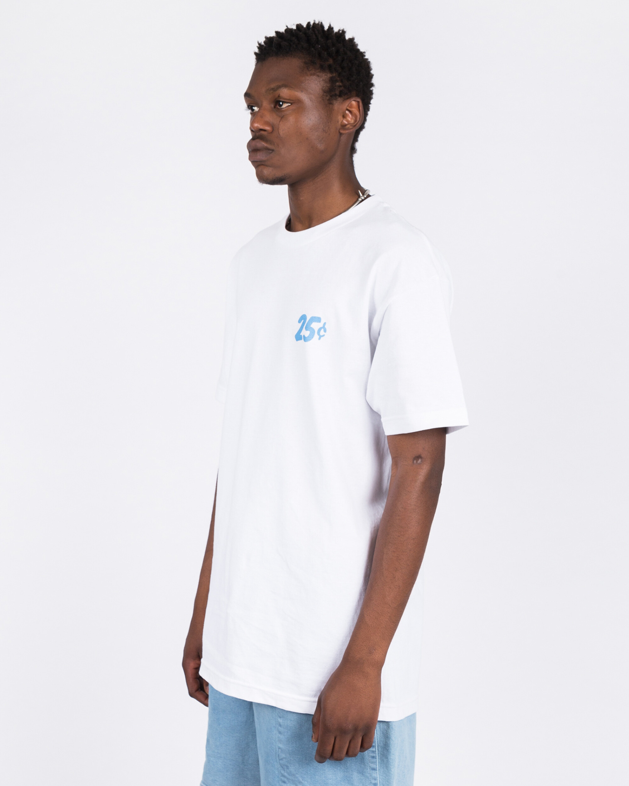 Quartersnacks Safari Snackman Charity T-Shirt White