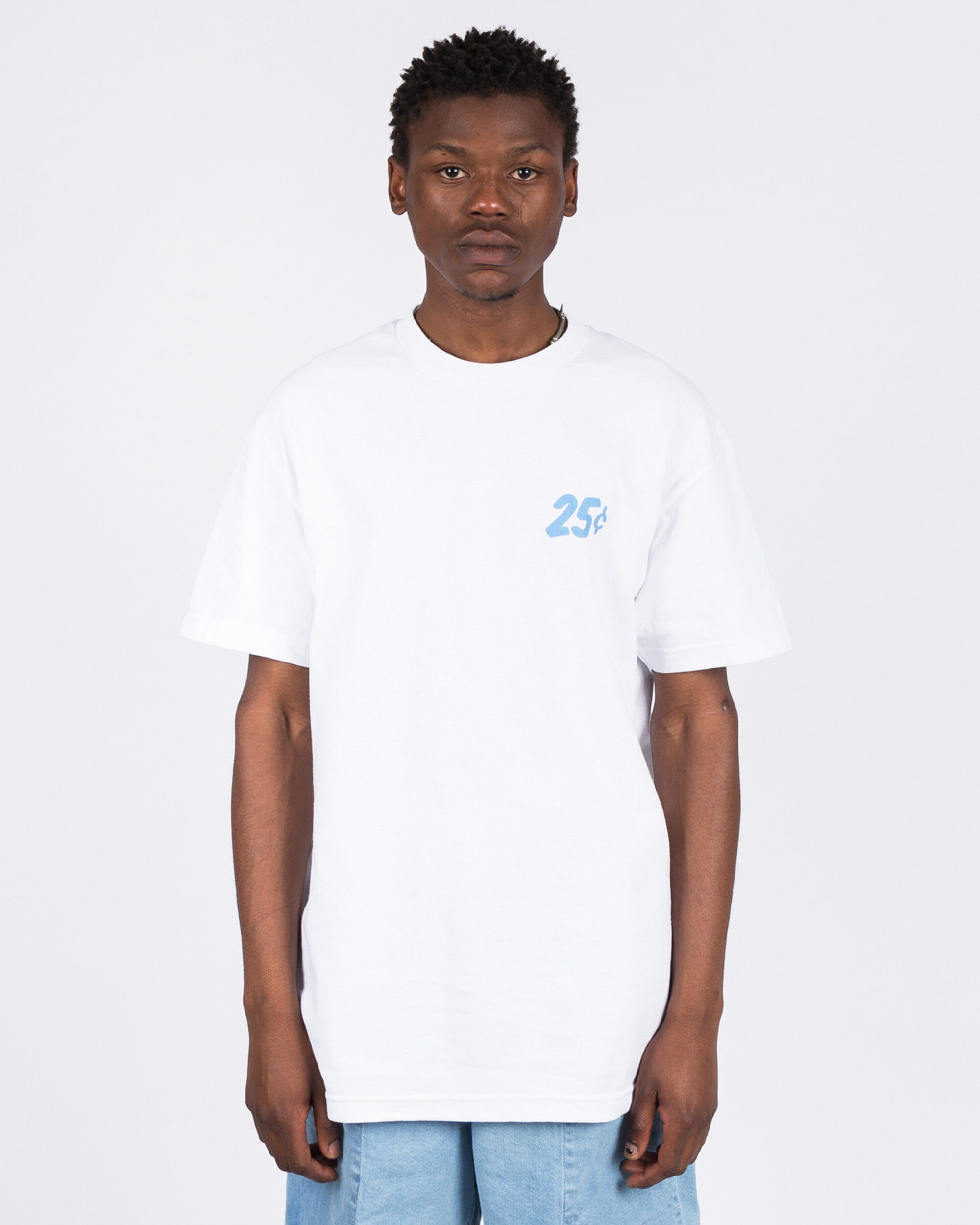 Quartersnacks Safari Snackman Charity T-Shirt White