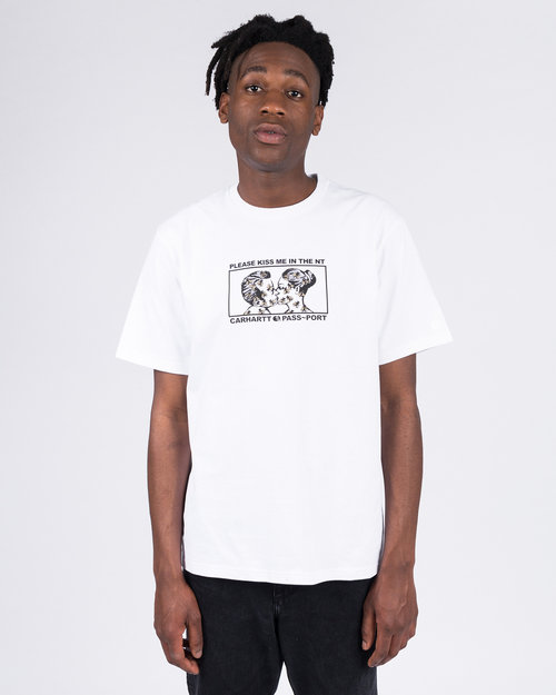 Carhartt Carhartt X Passport Good Bye T-shirt Passport White