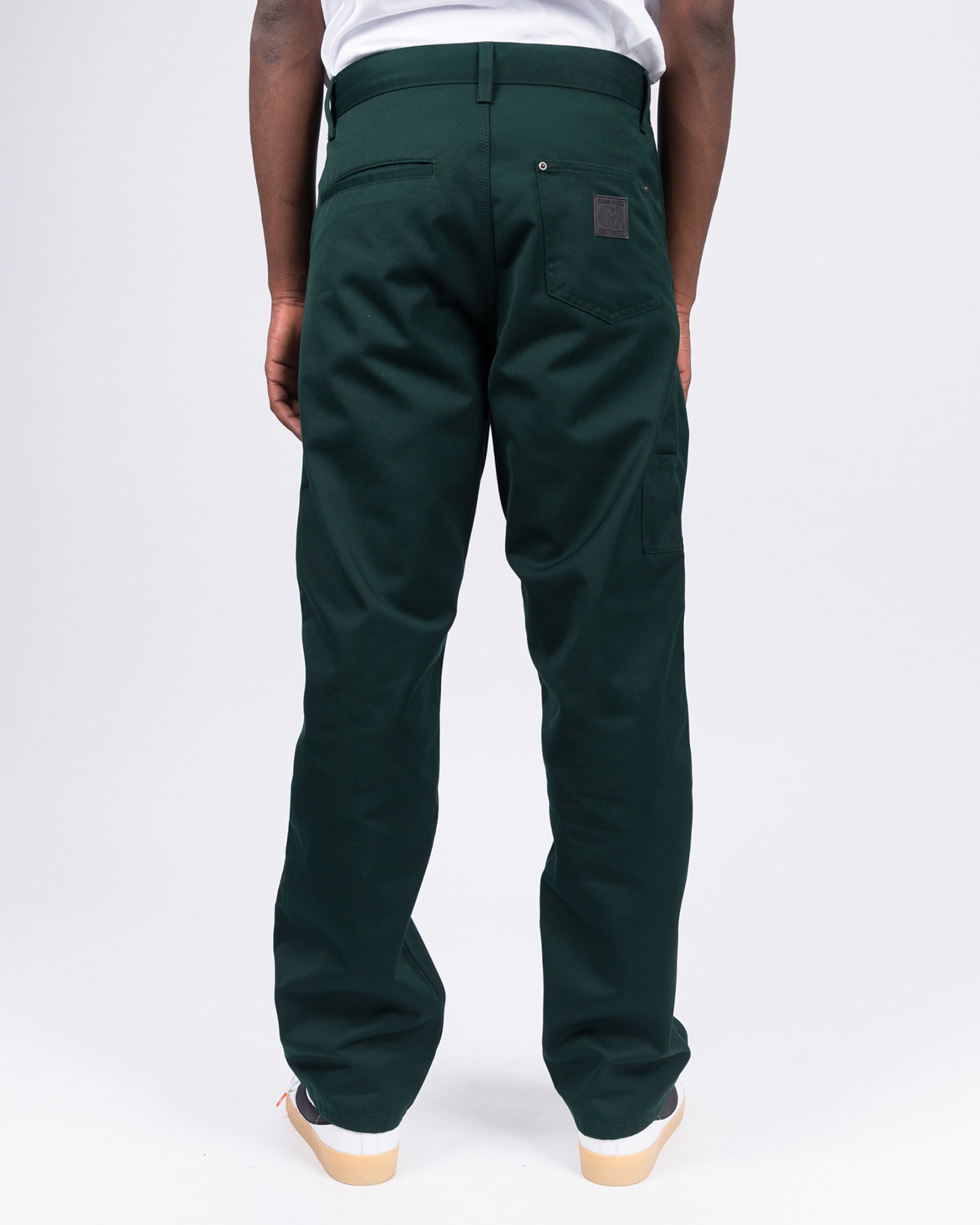 Carhartt X Passport Pall Pant Passport Bottle Green Stone Washed