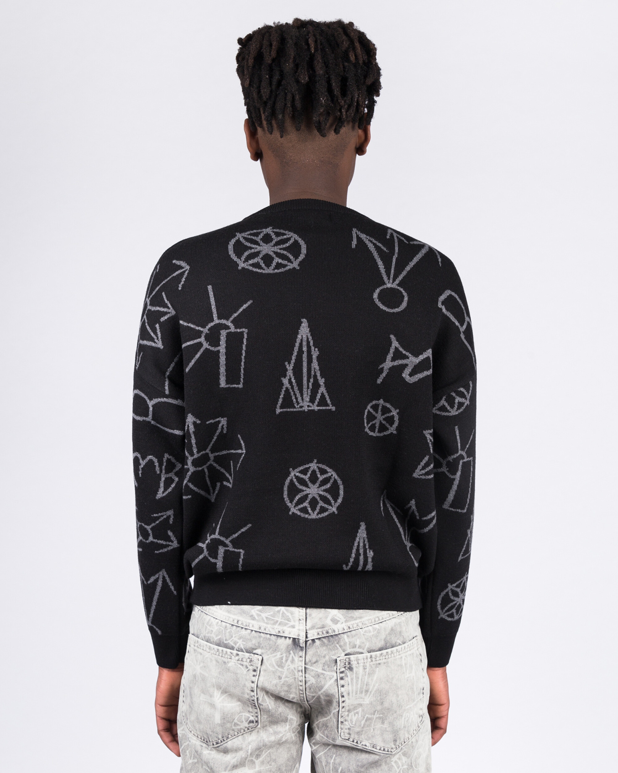 Paccbet Graphic Crew Black