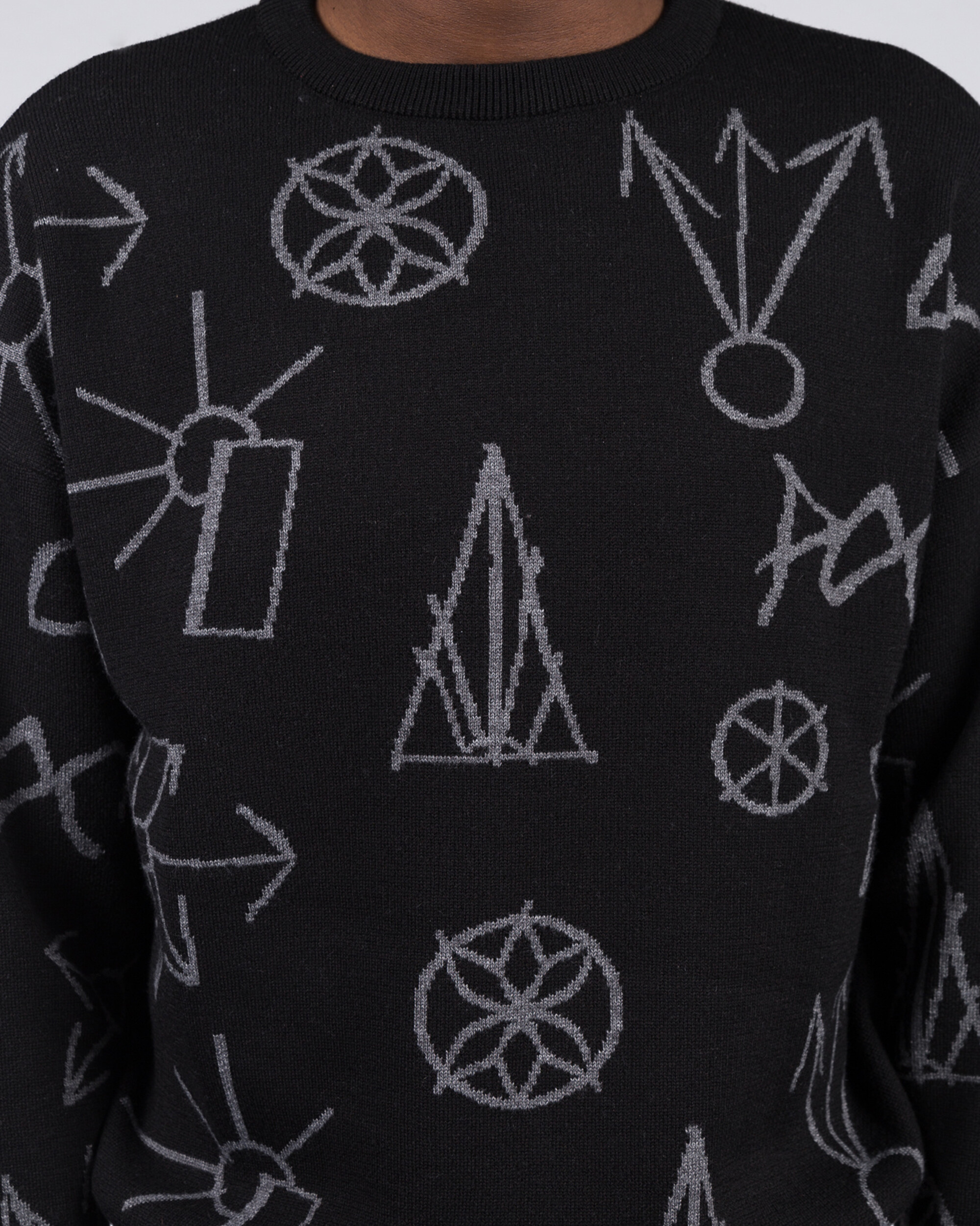 Paccbet Graphic Crew Black