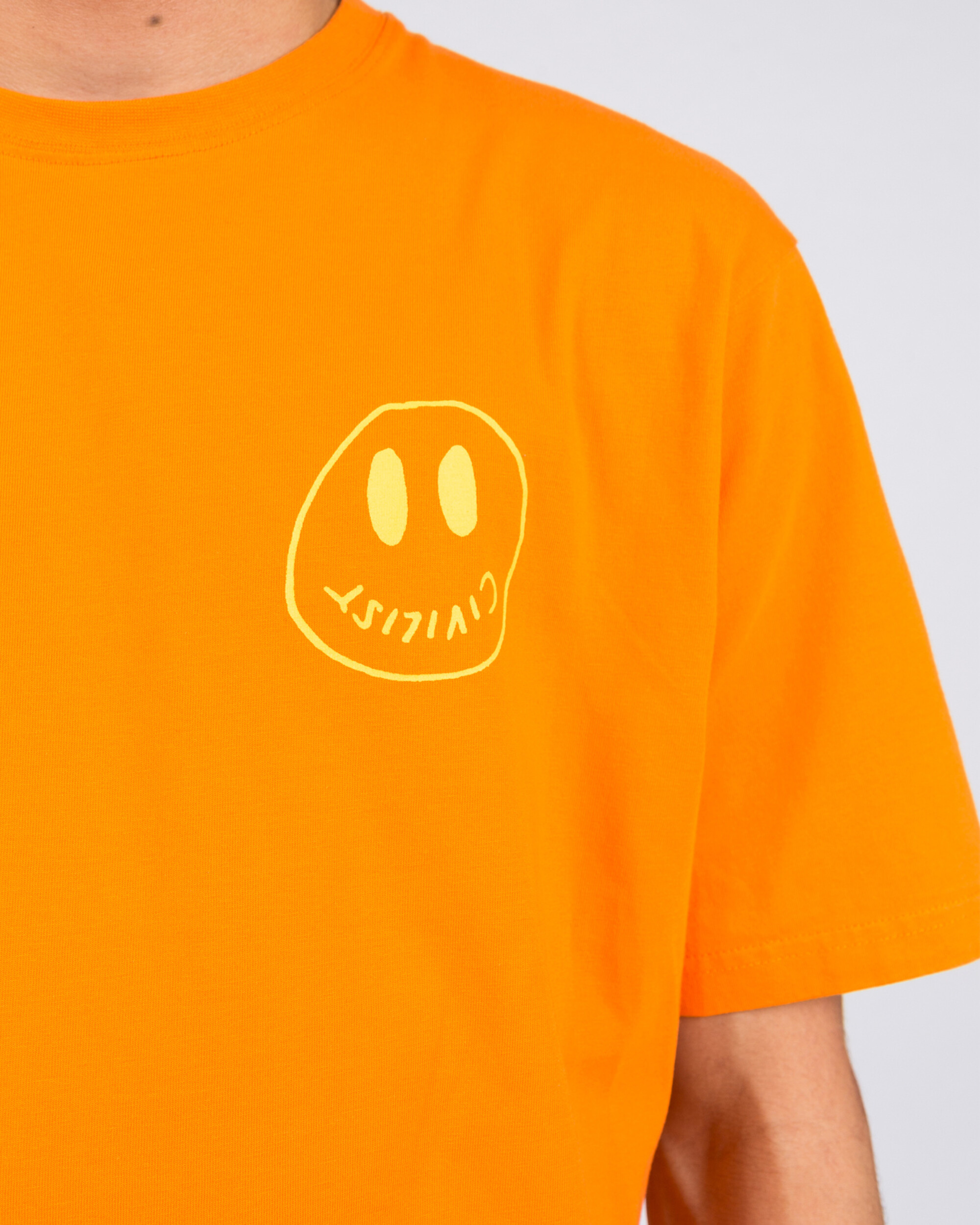 Civilist Smiler Tee Orange