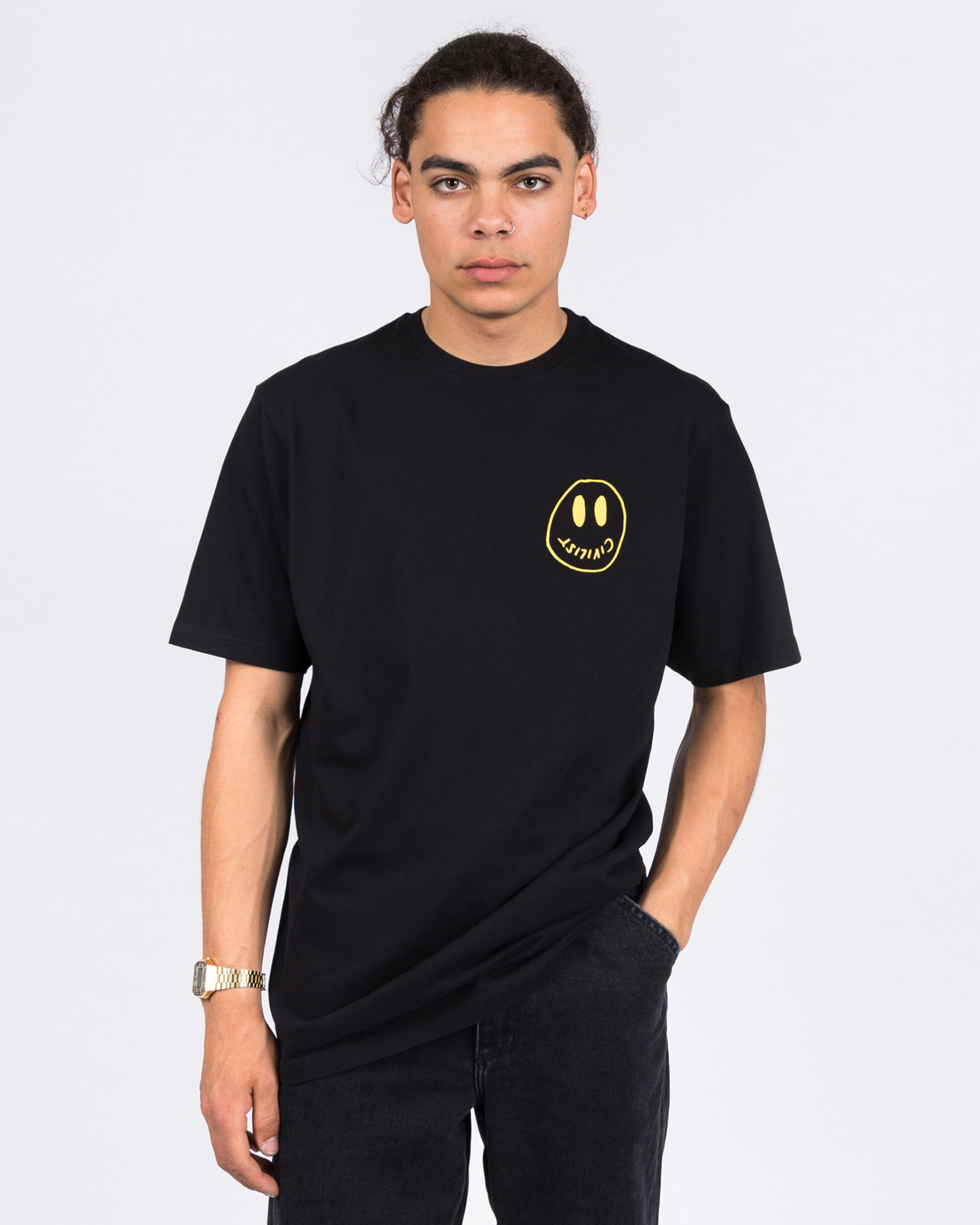 Civilist Smiler Tee Black