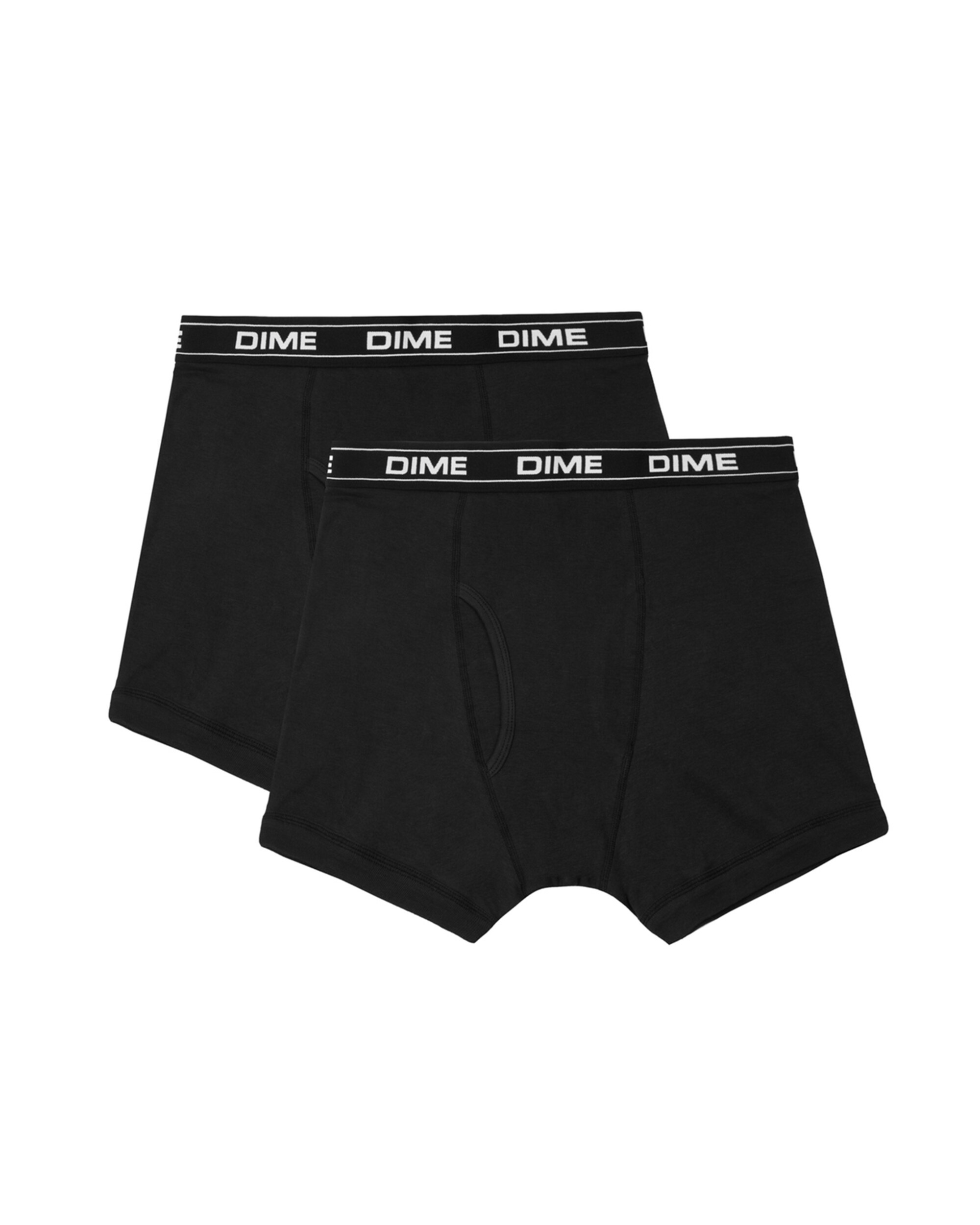 Dime Boxers Two Pack Black