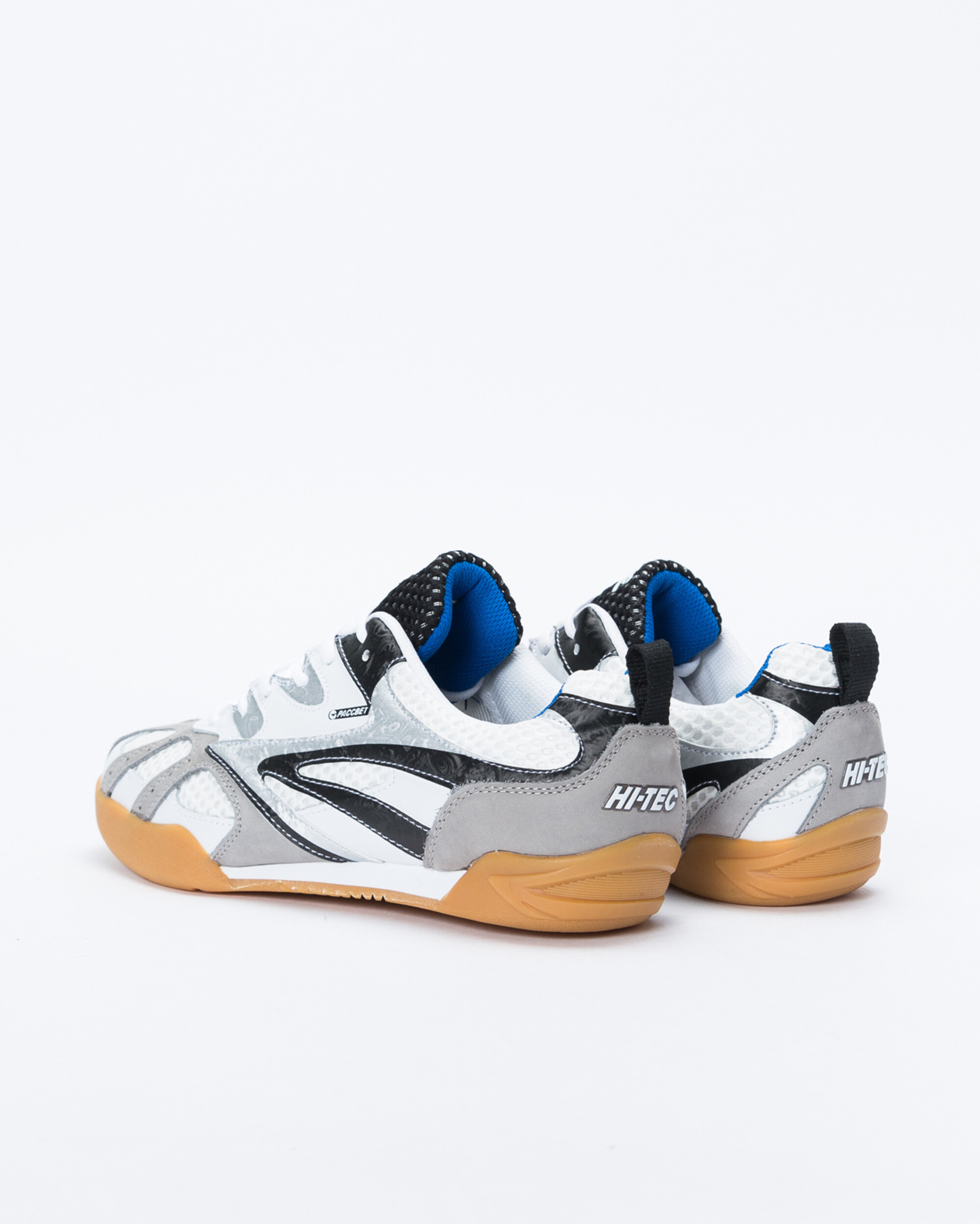 Paccbet X Hi-Tech Hybrid Squash Shoe White