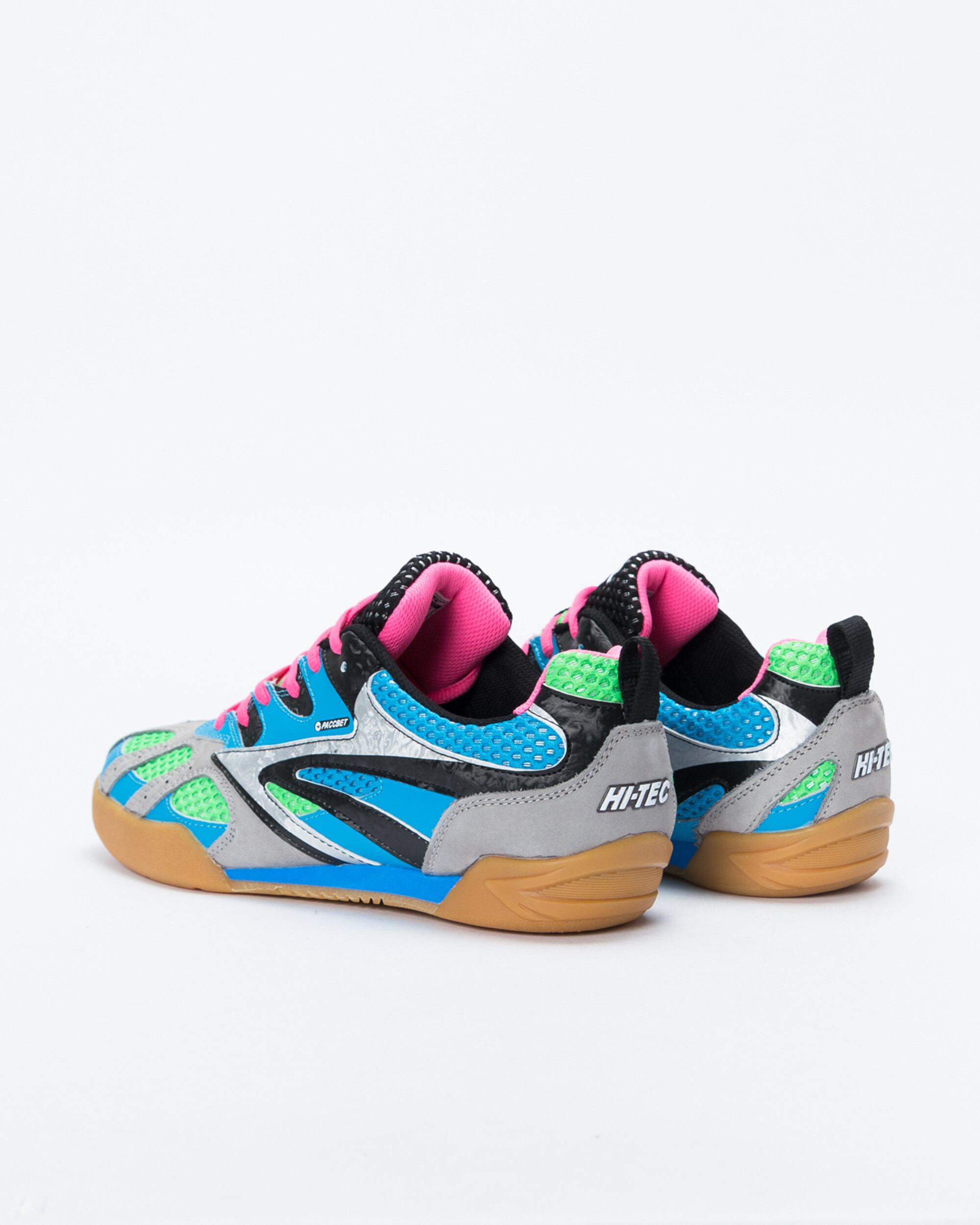 Paccbet X Hi-Tech Hybrid Squash Shoe Blue