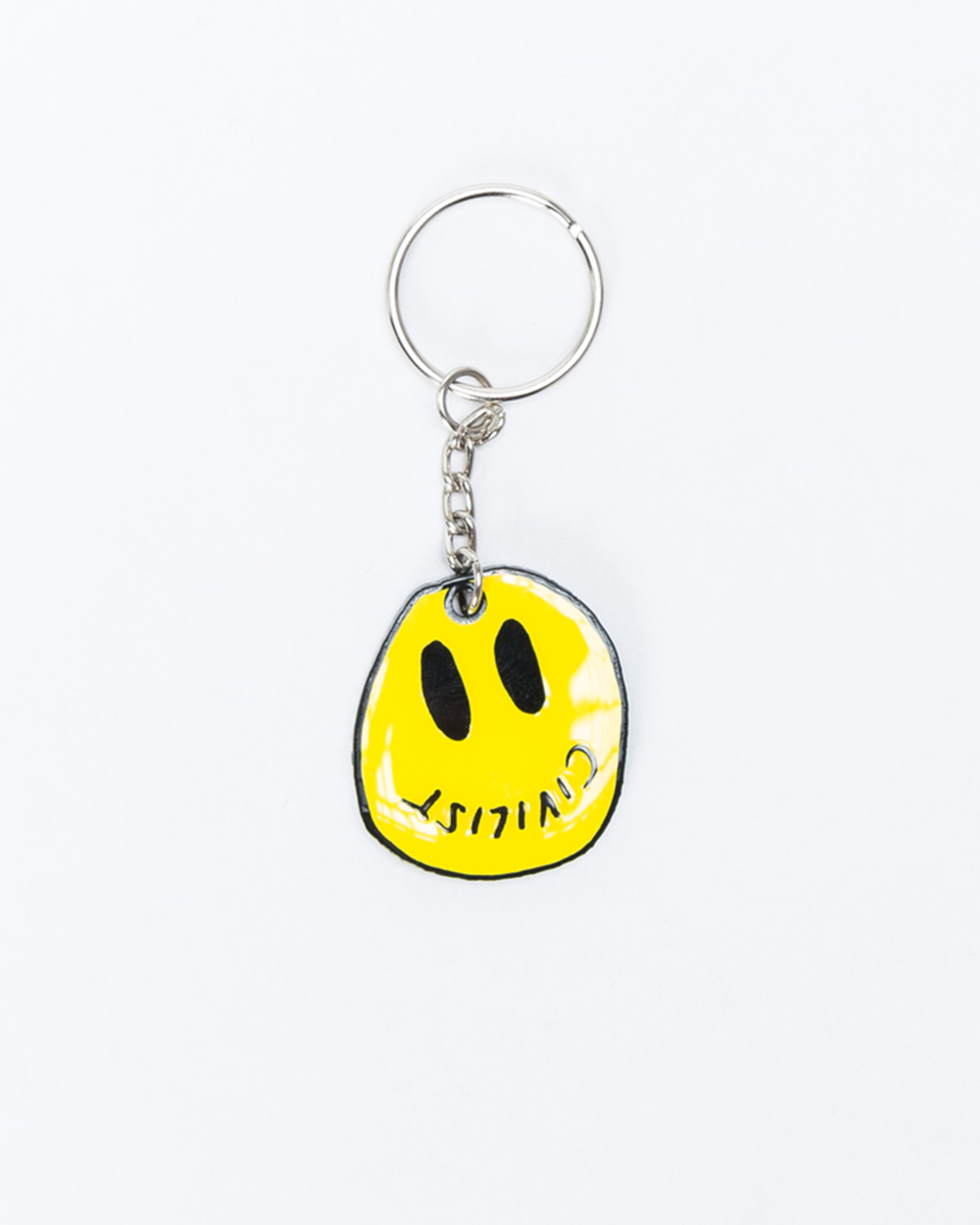 Civilist Smiler Keyring Yellow