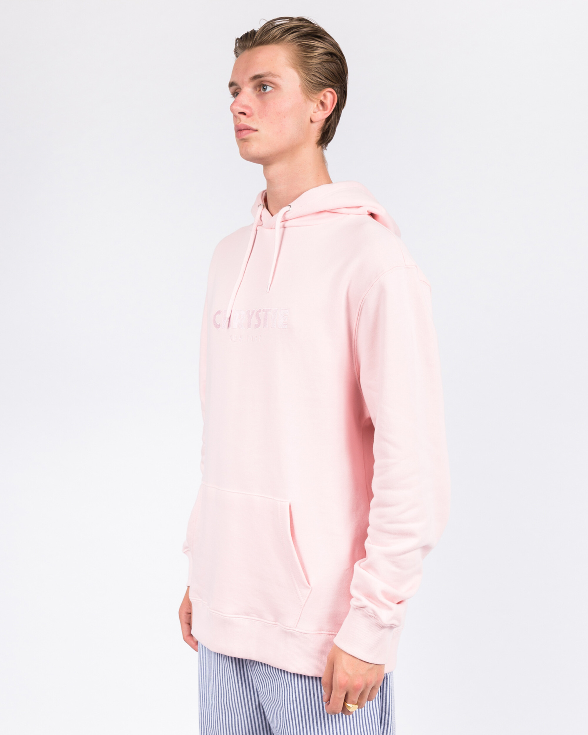 Chrystie Og Logo Hoodie Apricot