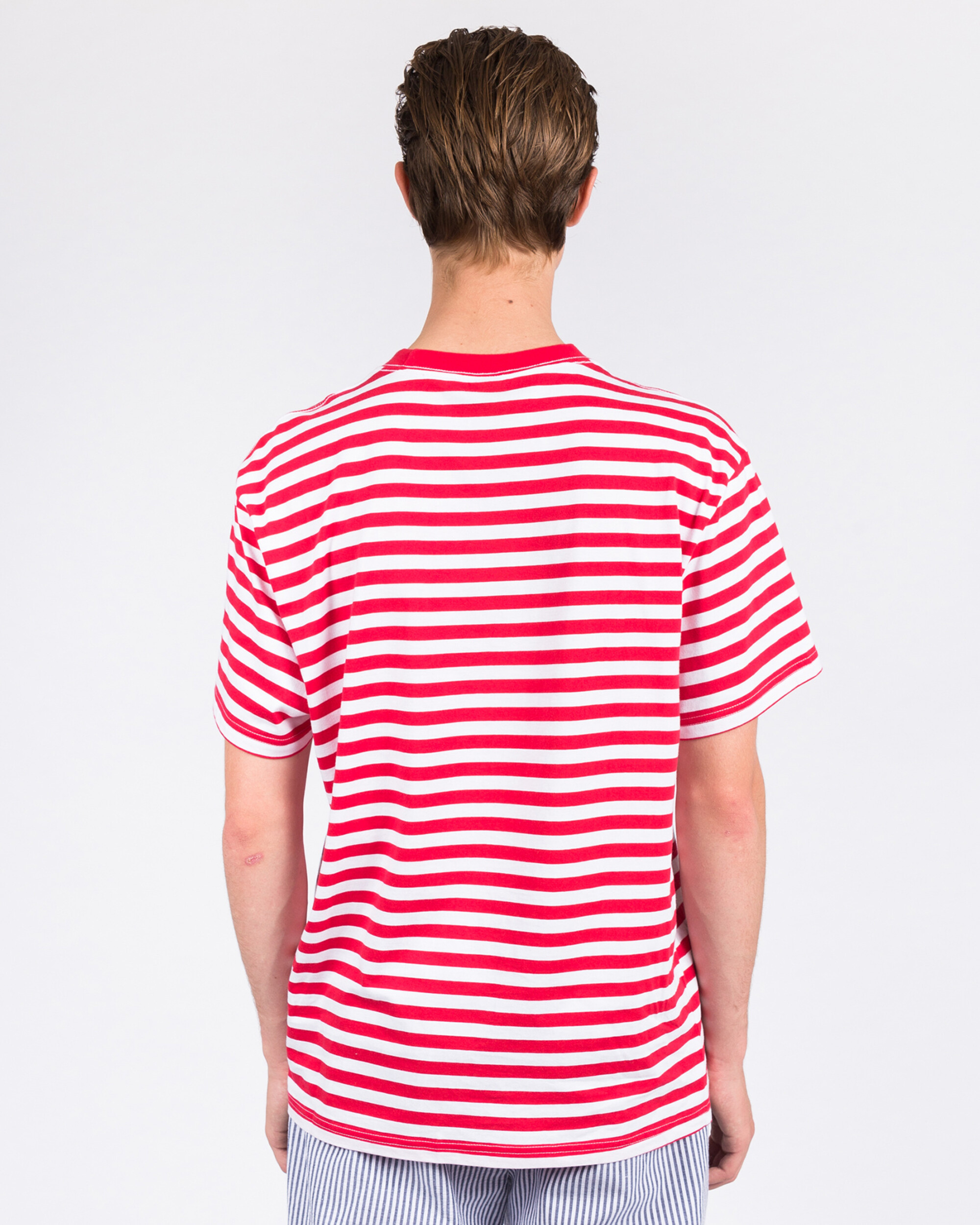 Chrystie Stripe T-Shirt Red