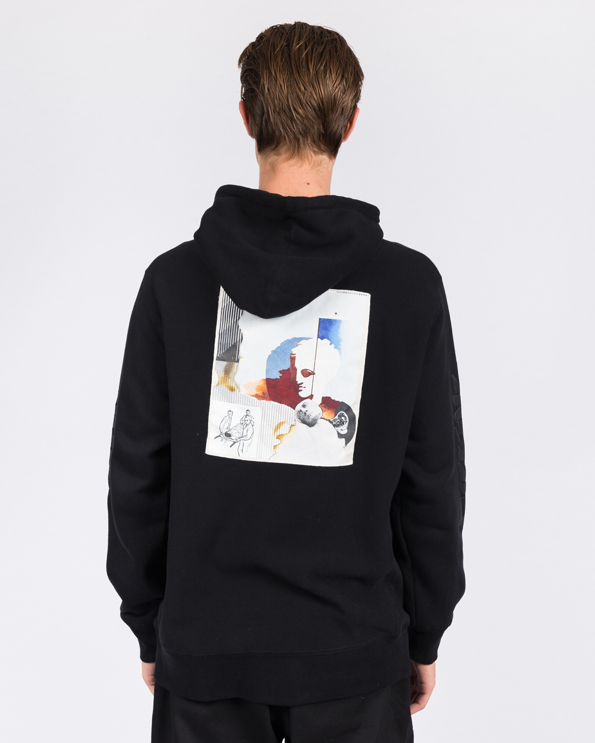 Fucking Awesome Nautical Rome French Terry Hoodie Black