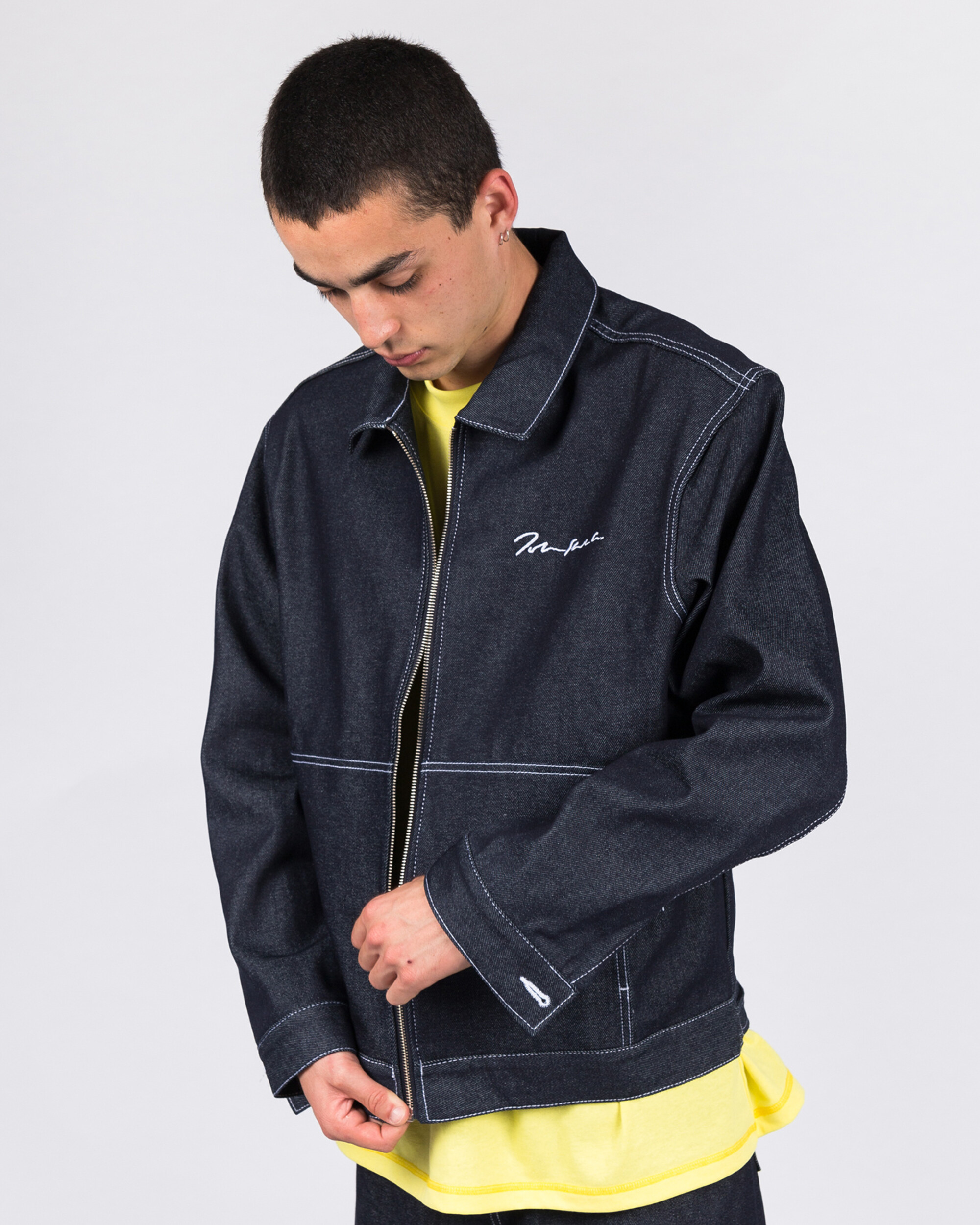 Polar ‘94 Denim Jacket Raw Denim