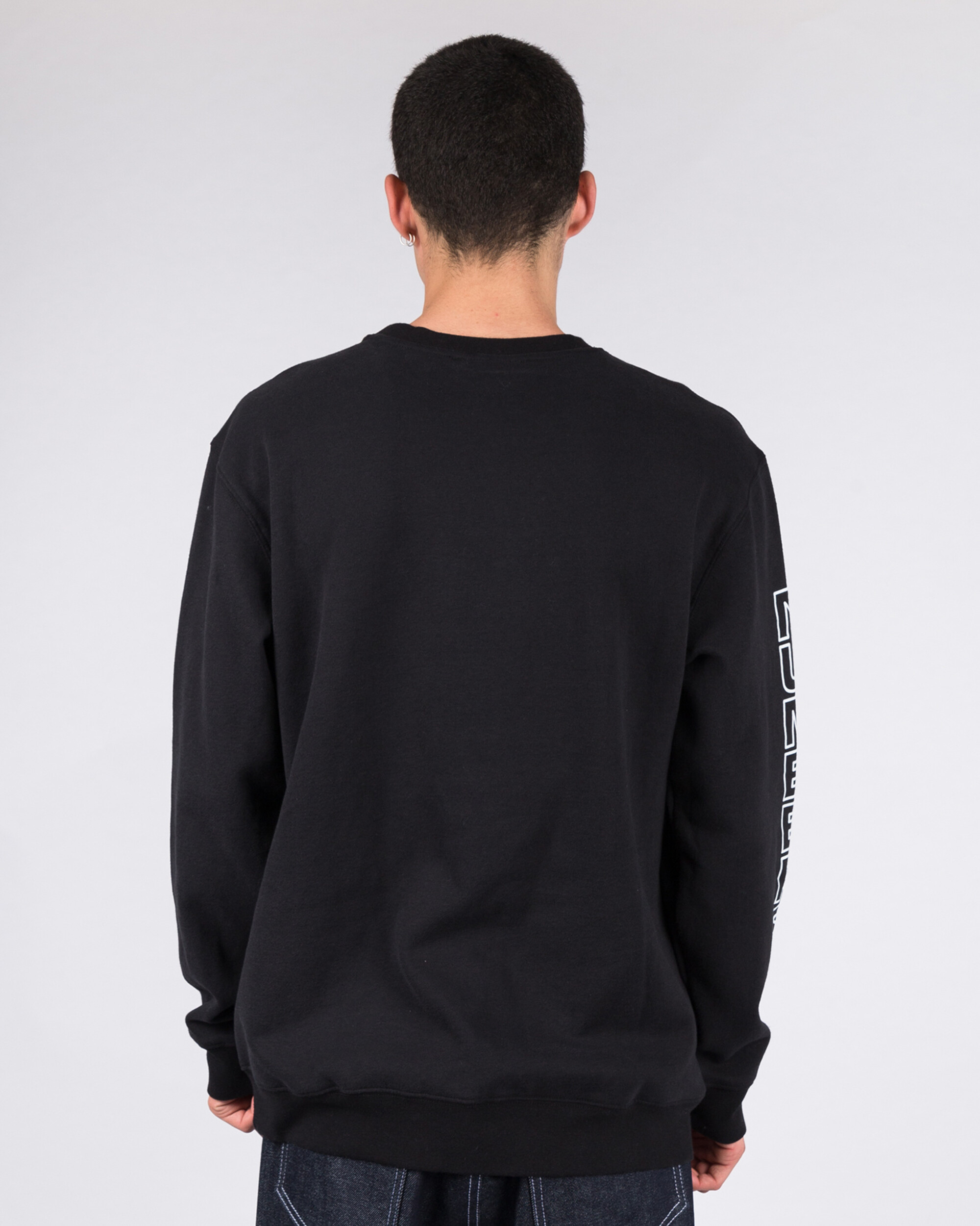 Numbers Edition Crewneck N.E. Fleece Crew Black