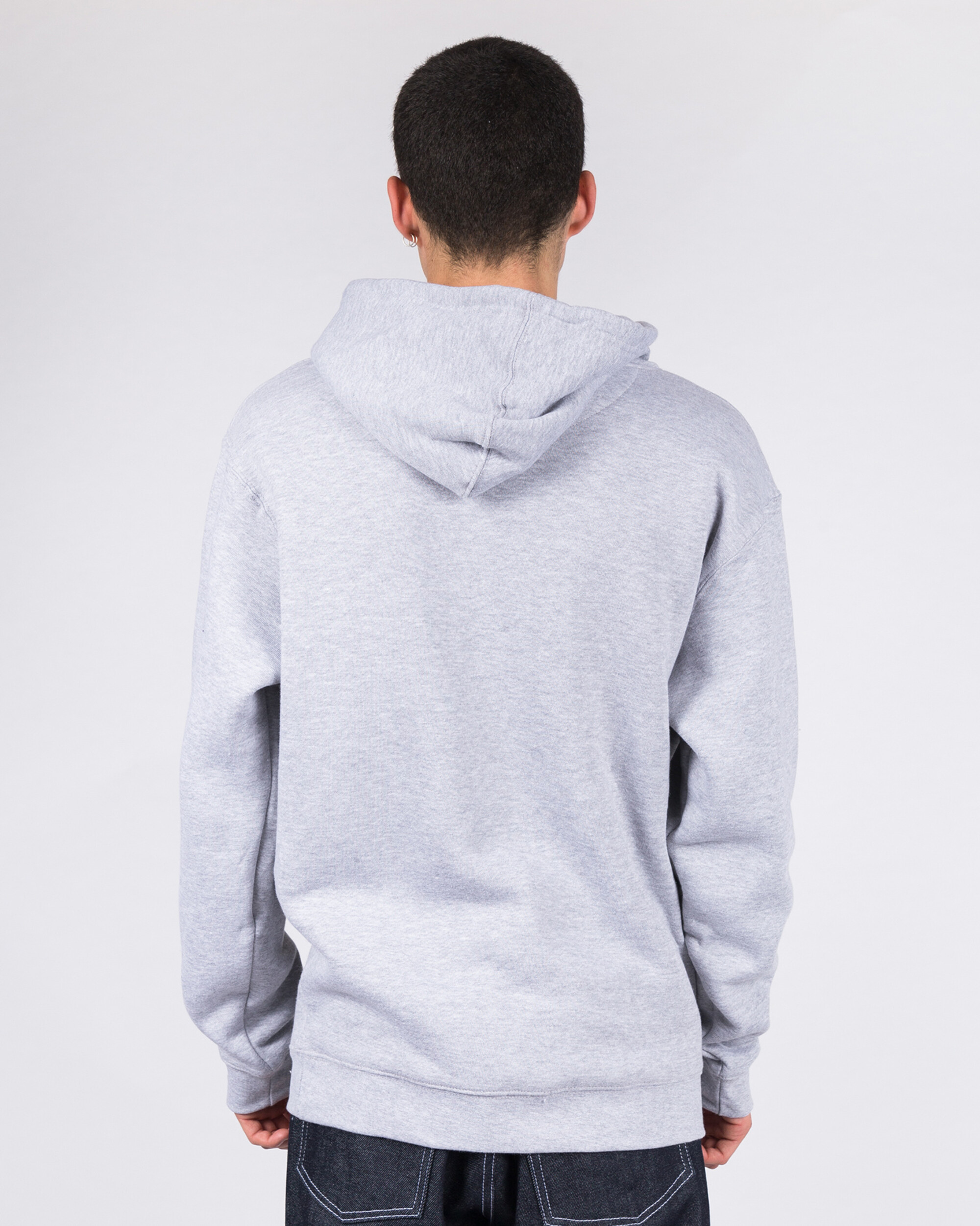 Numbers Edition Hoodie EMB 3D Wordmark Fleece Hoodie Athletic Heather