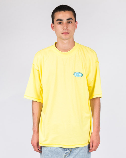 Polar Polar Station Logo Surf Tee Yellow