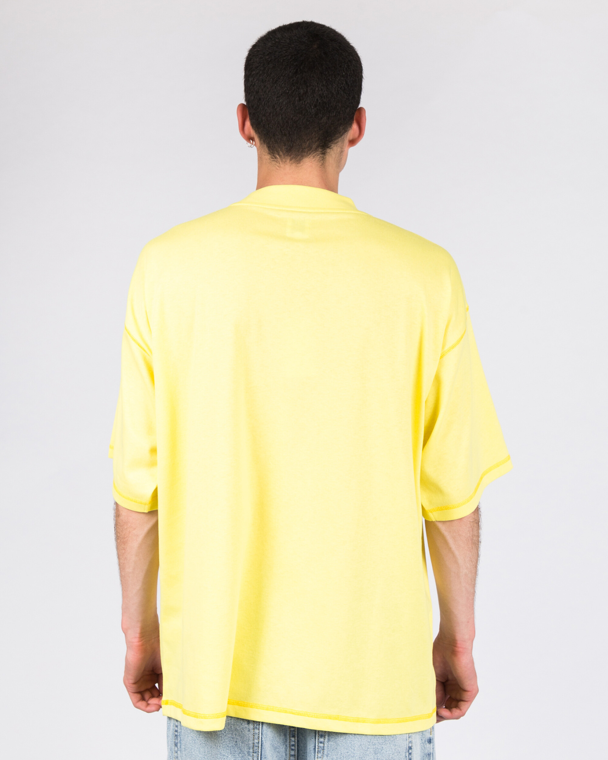 Polar Station Logo Surf Tee Yellow