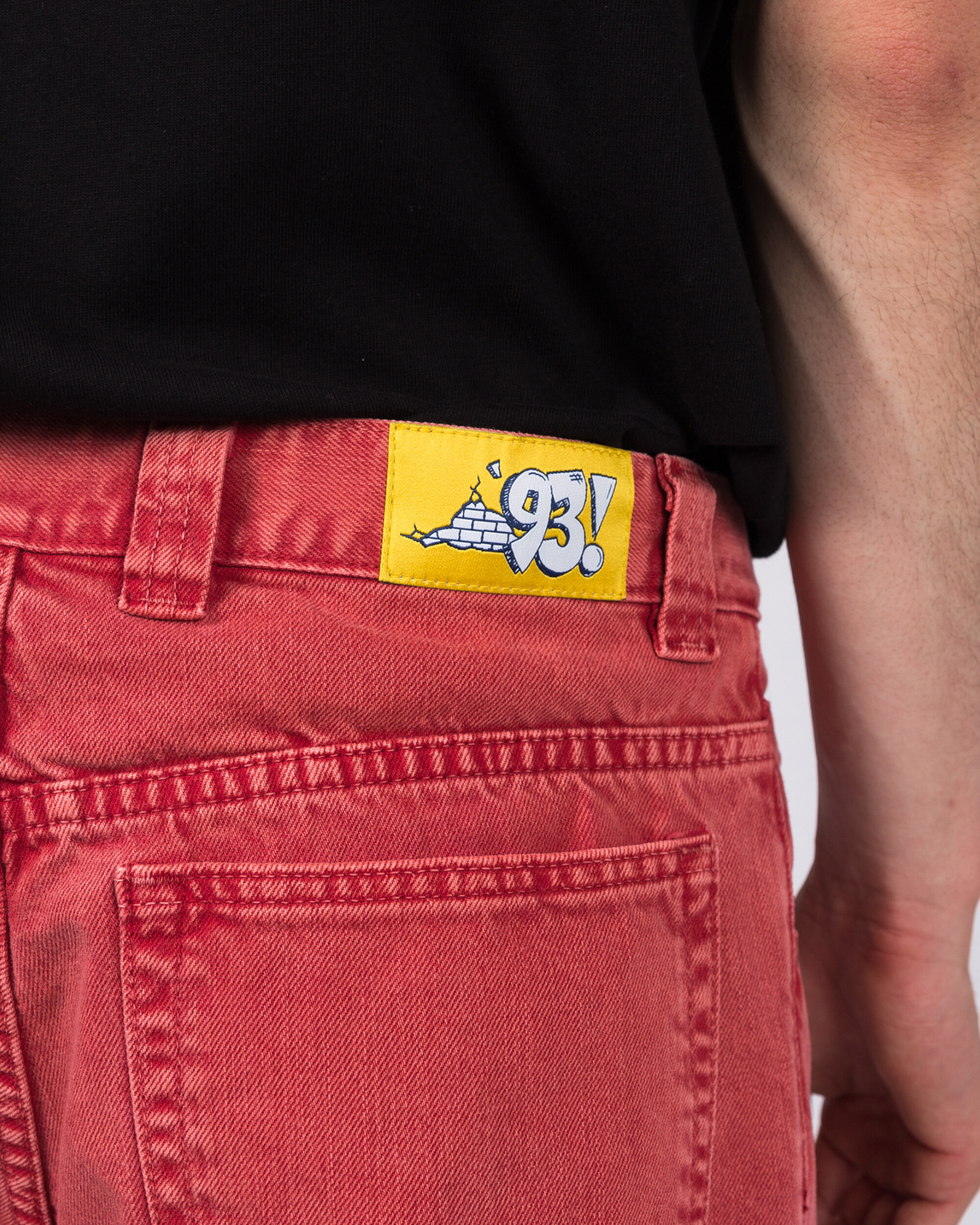 Polar ‘93 Denim Jeans Washed Red