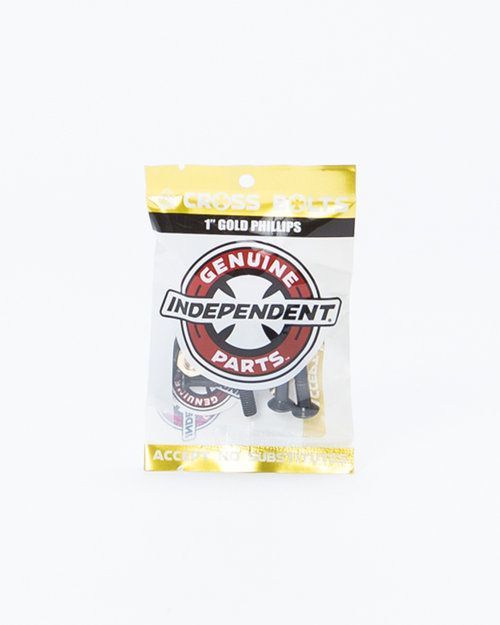 Independent Independent Cross Philips 7/8” Bolts Black/Gold