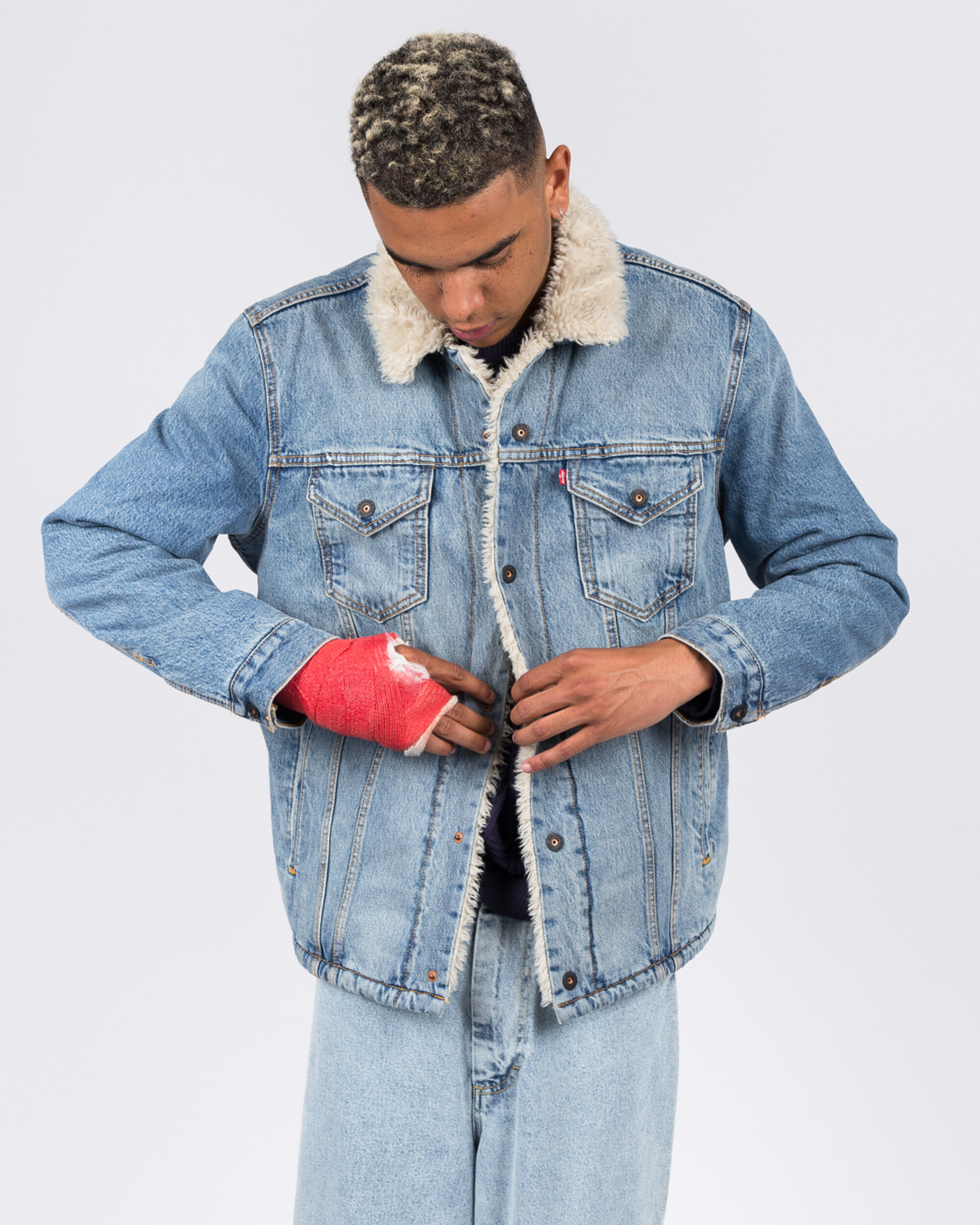 Levi's Kezar Skate Sherpa Trucker