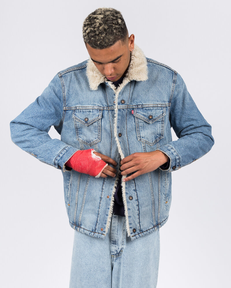 Levis Levi's Kezar Skate Sherpa Trucker