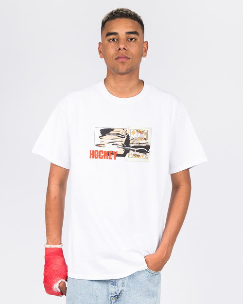 Hockey Hockey Cut Tee White