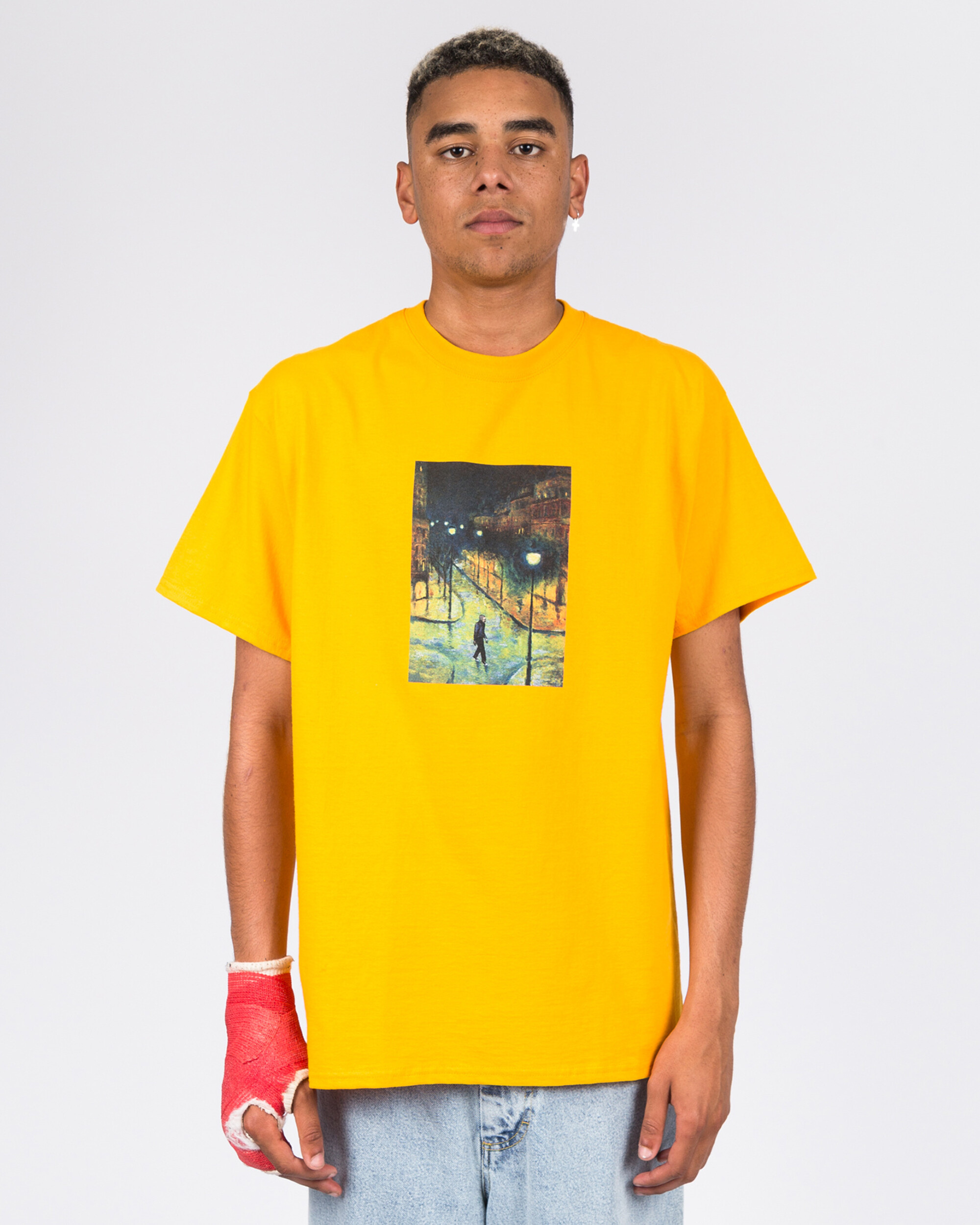 Hockey Evening Tee Gold