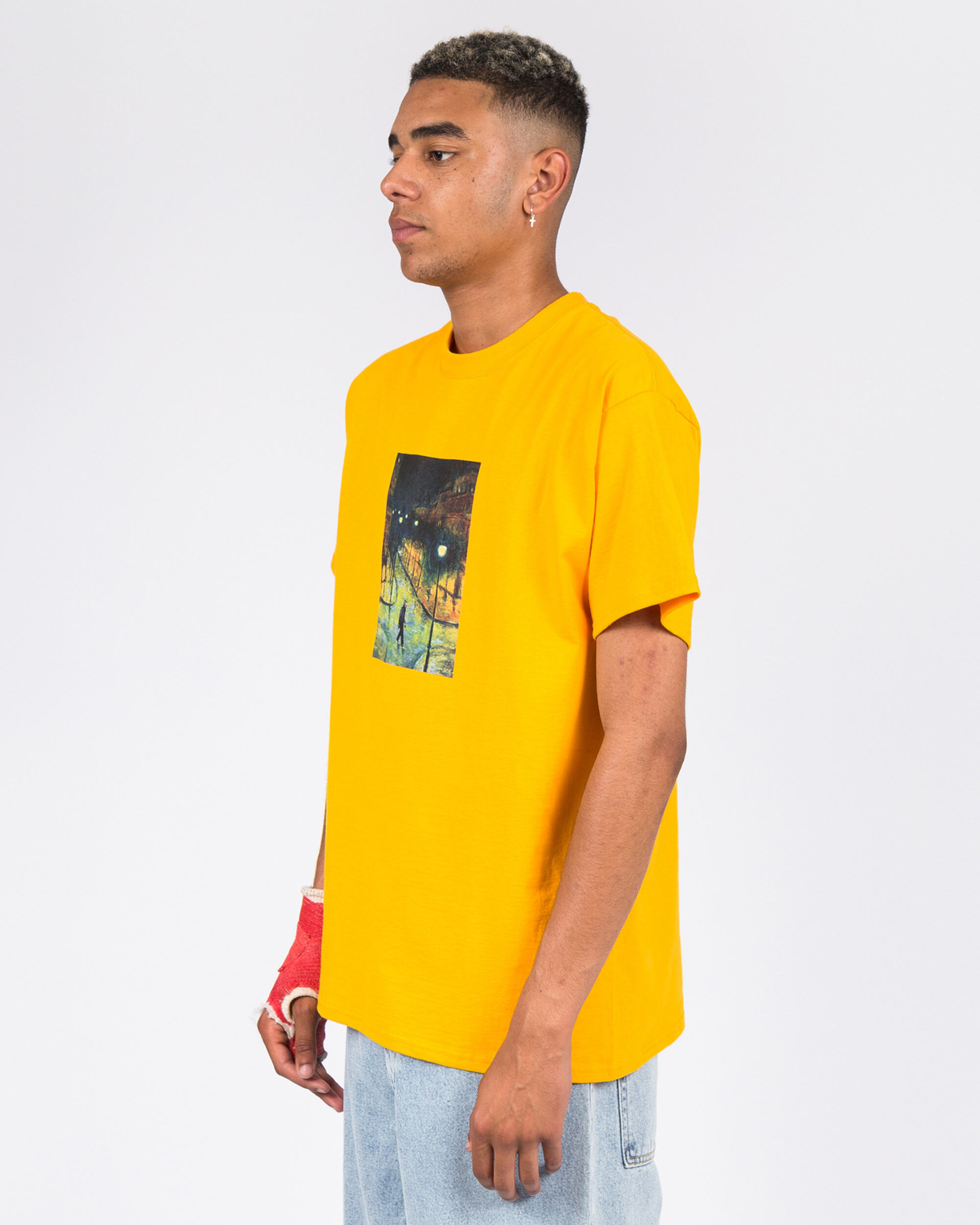 Hockey Evening Tee Gold