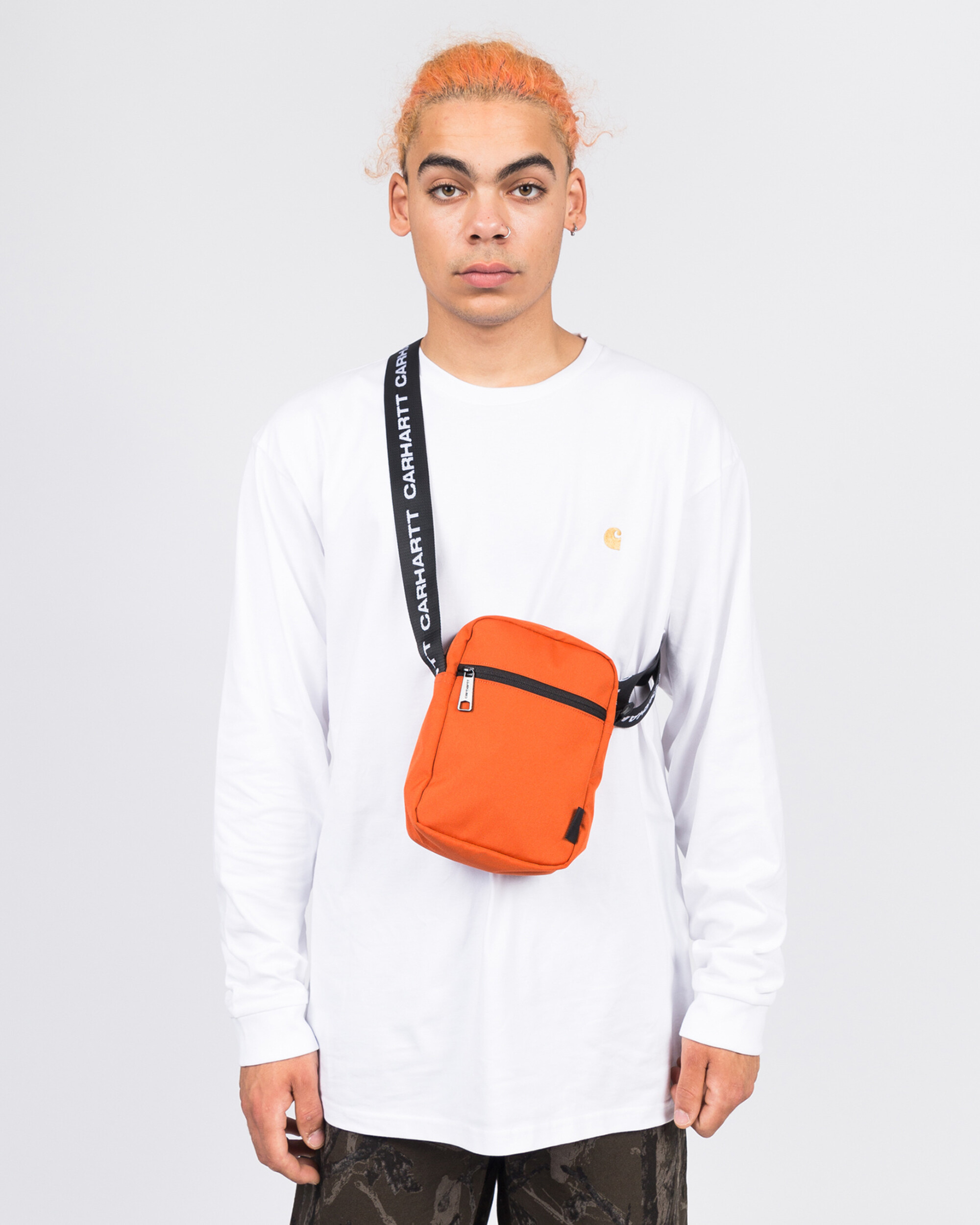 Carhartt Brandon shoulder pouch Brick Orange
