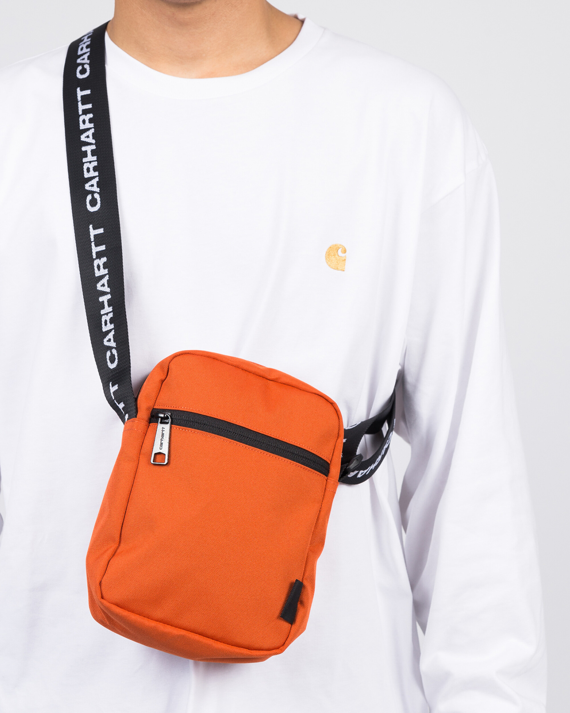 Carhartt Brandon shoulder pouch Brick Orange