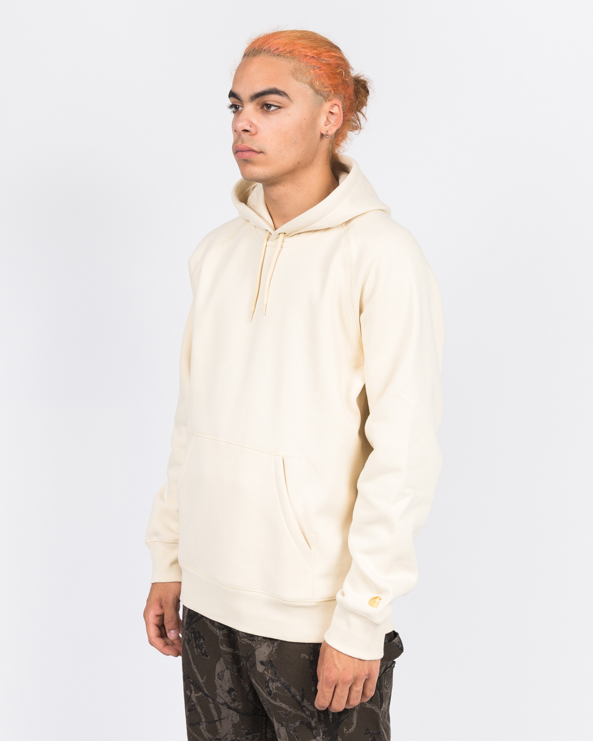 Carhartt Hooded Chase Sweater Flour/Gold