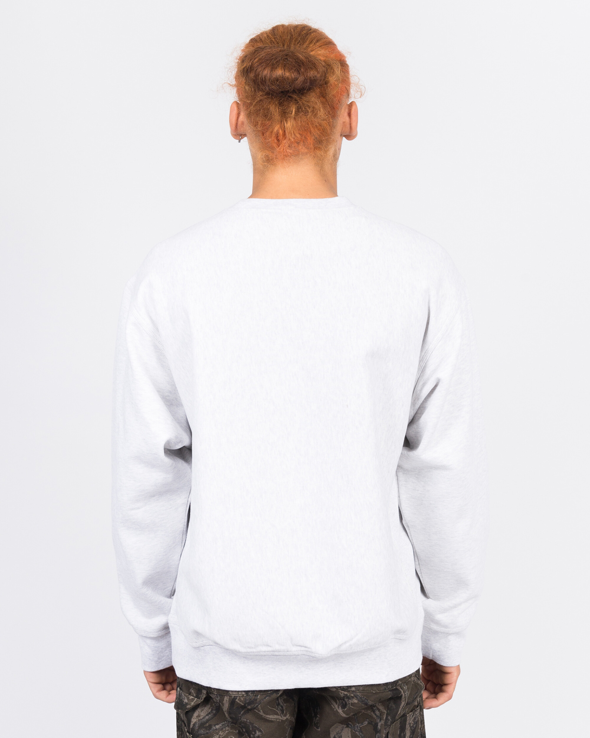 Carhartt American Script Sweat Crewneck Ash Heather