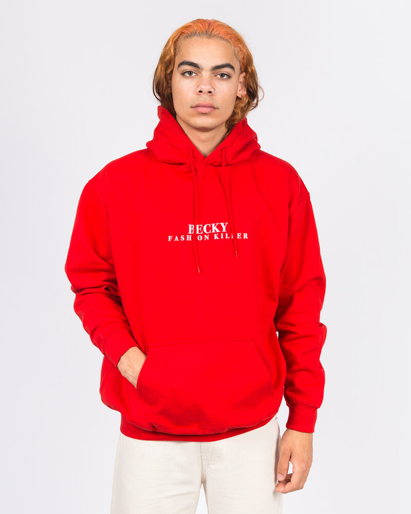 Becky Becky Fashion Killer Hoodie Red