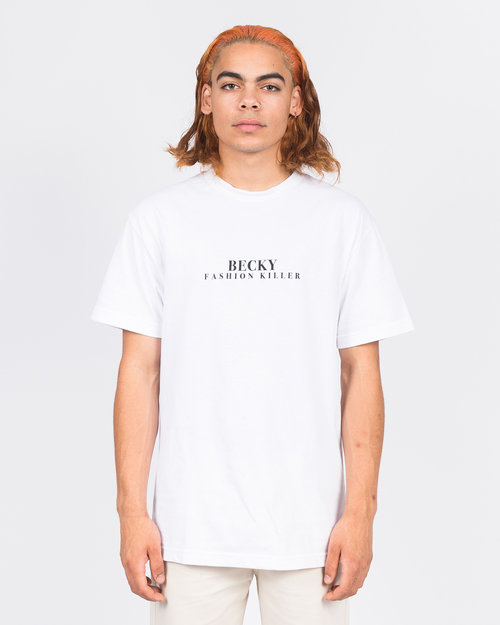 Becky Becky Fashion Killer T-Shirt White