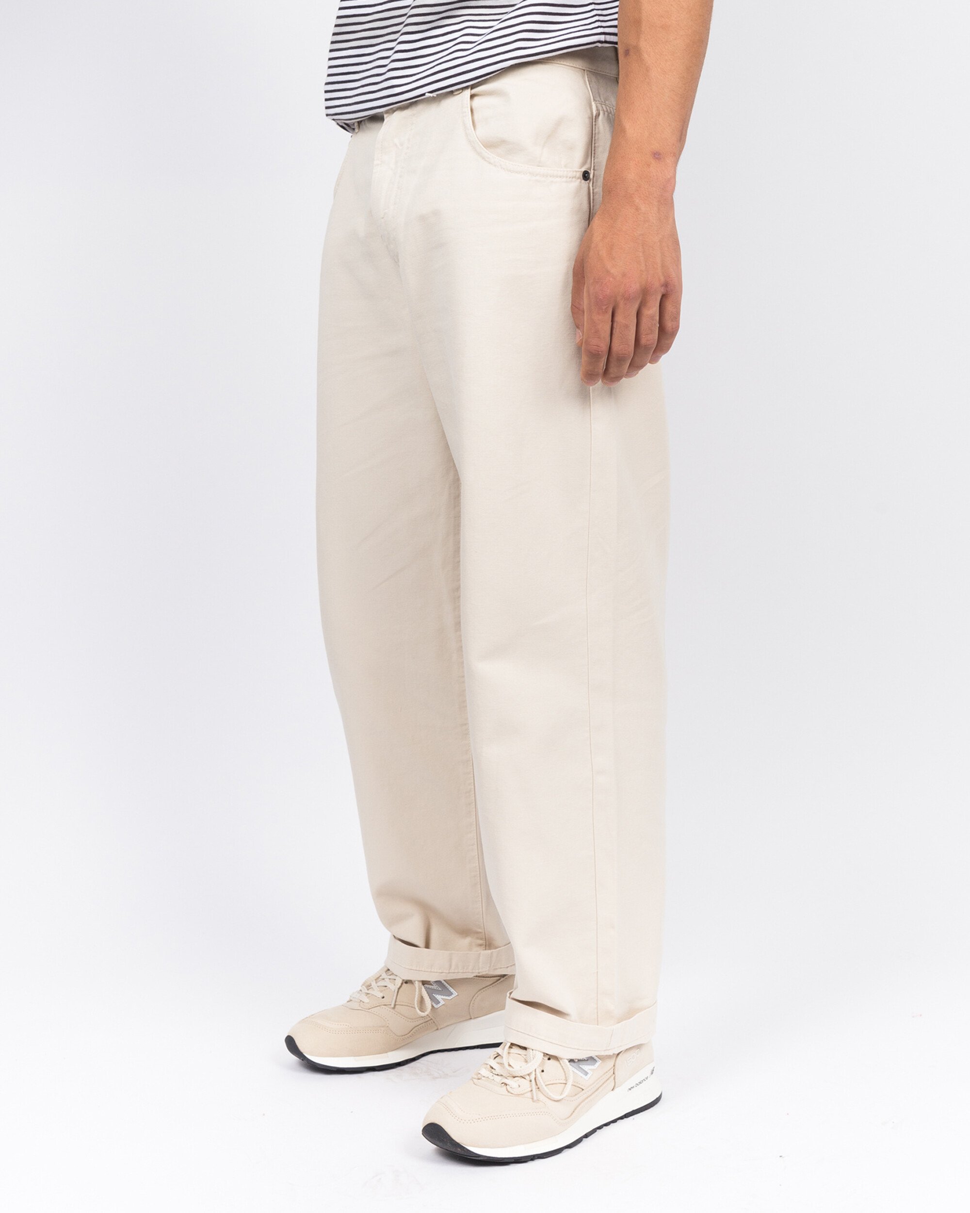 Pop Trading Co DRS pants off white canvas
