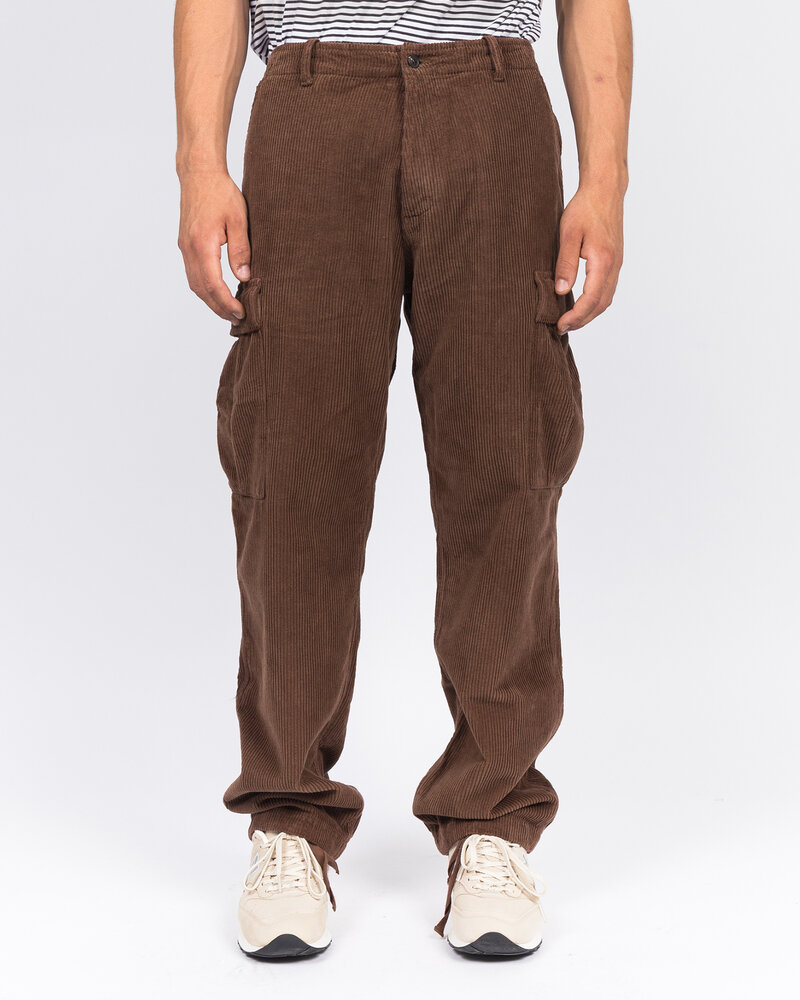 Pop Trading Co Pop Trading Co cord cargo pants brown