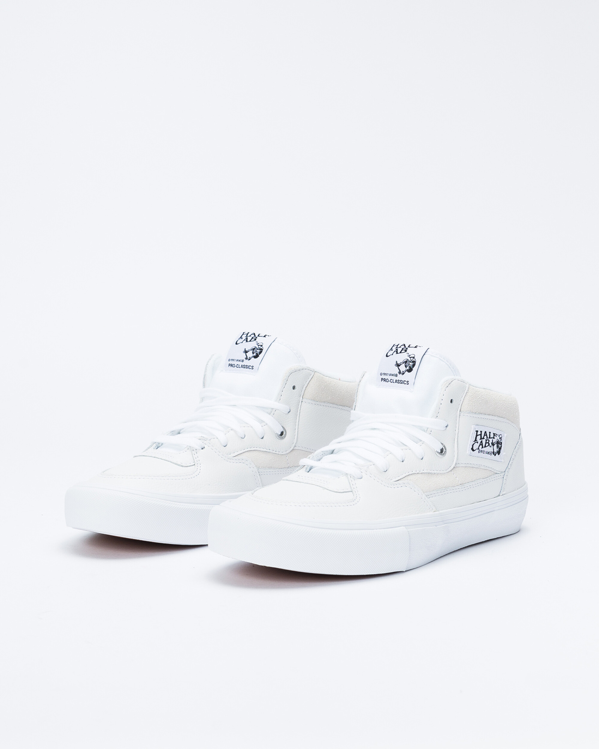 Vans Half Cab Pro (Leather) White