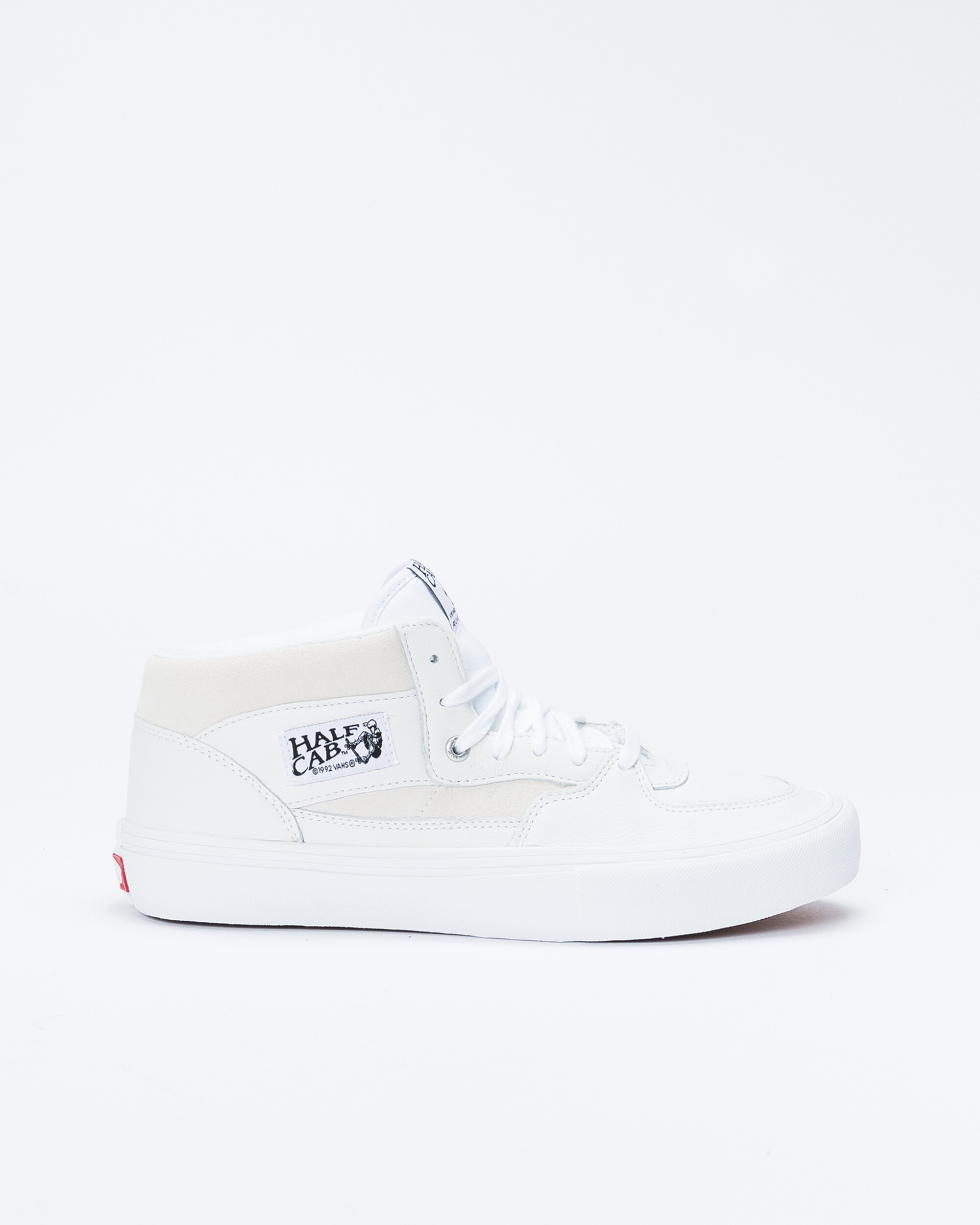 Vans Half Cab Pro (Leather) White