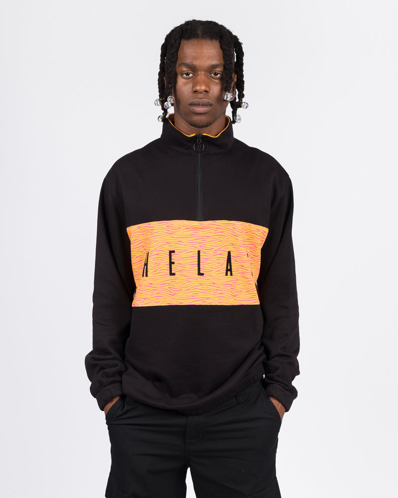 Helas Helas JUNGLE QUARTER ZIP BLACK
