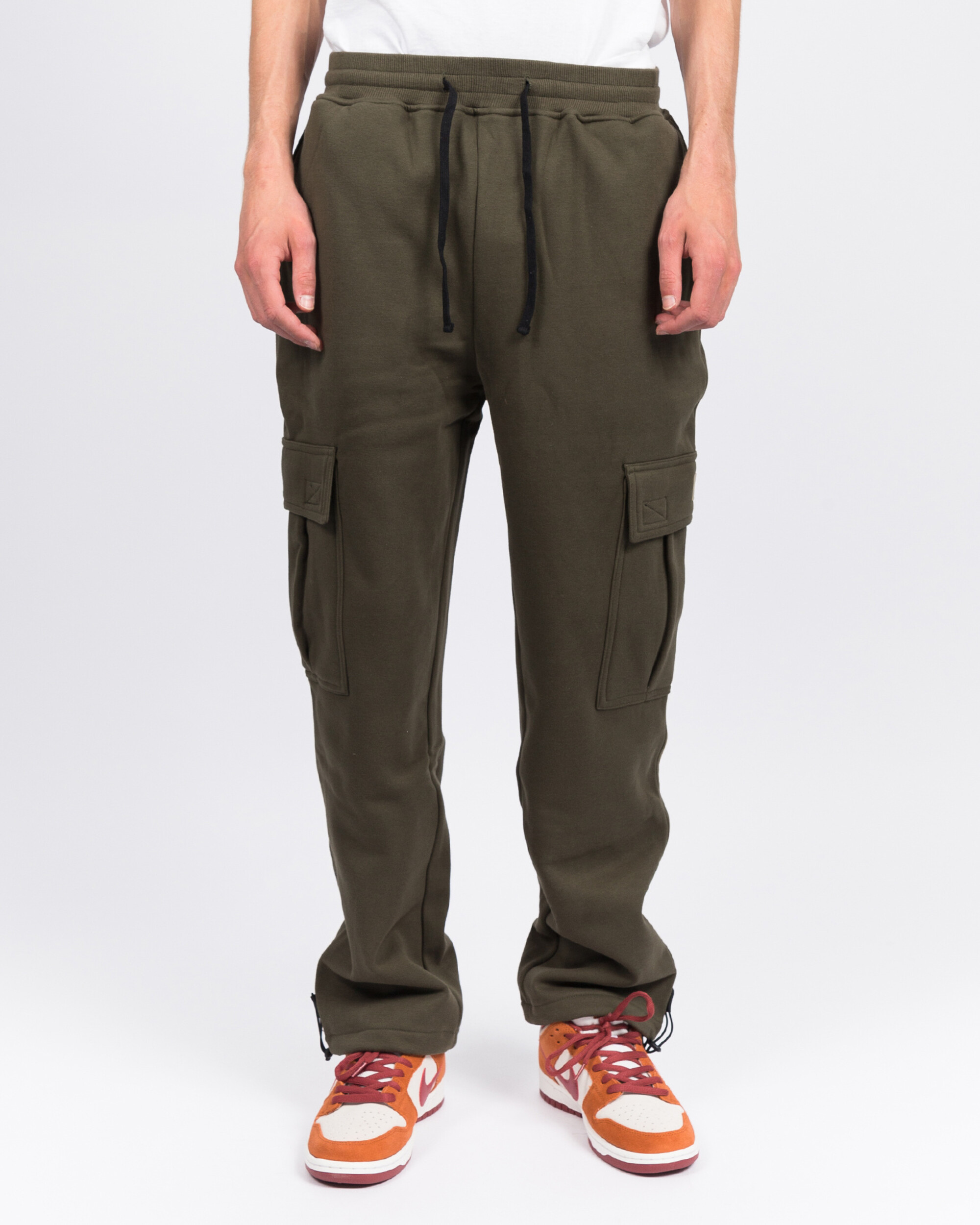 Dime Cargo Sweat Pant Military Green