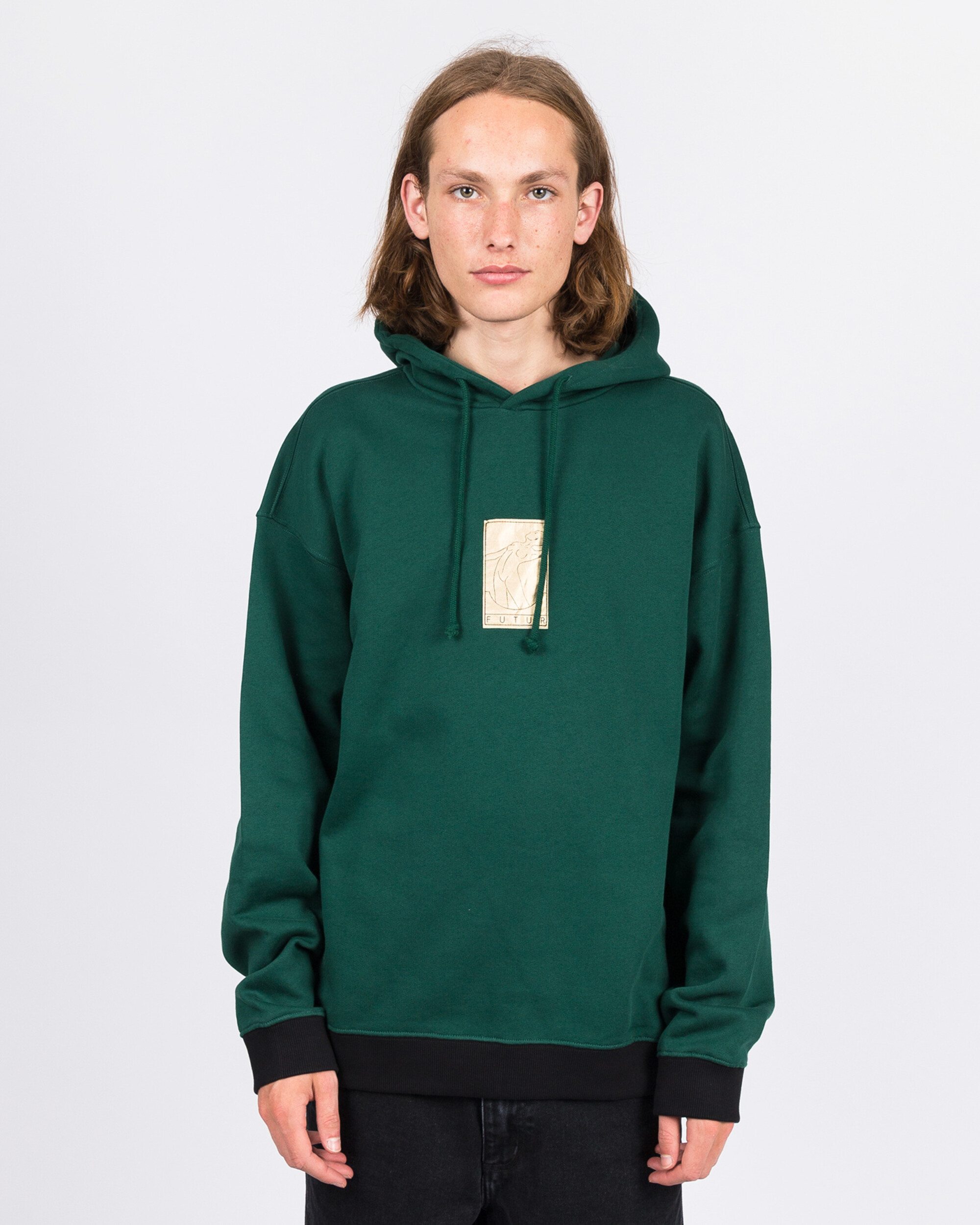 Futur 01 Gold G Fit Hoodie Forest Green
