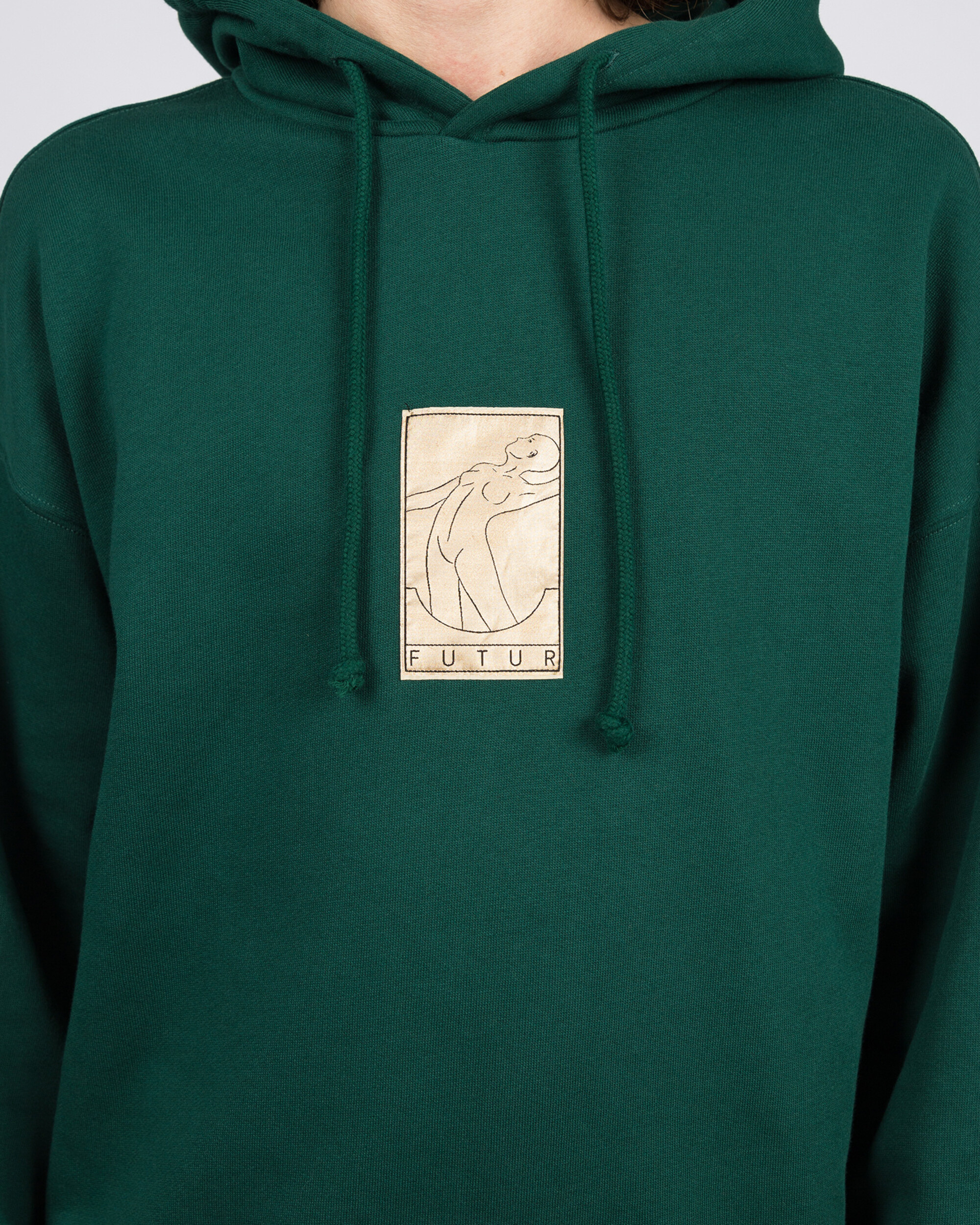 Futur 01 Gold G Fit Hoodie Forest Green