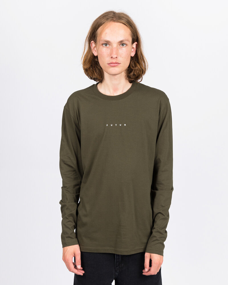 Futur Futur Logo Longsleeve Army Green