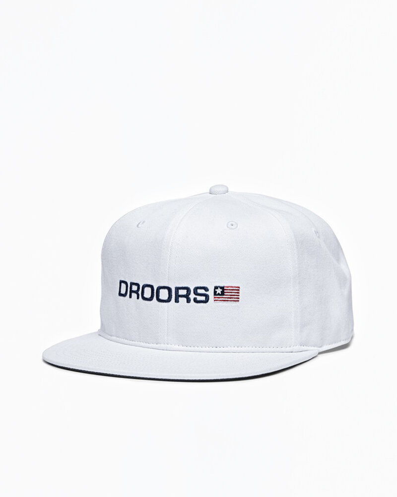 DC DROORS Flag One Hat White