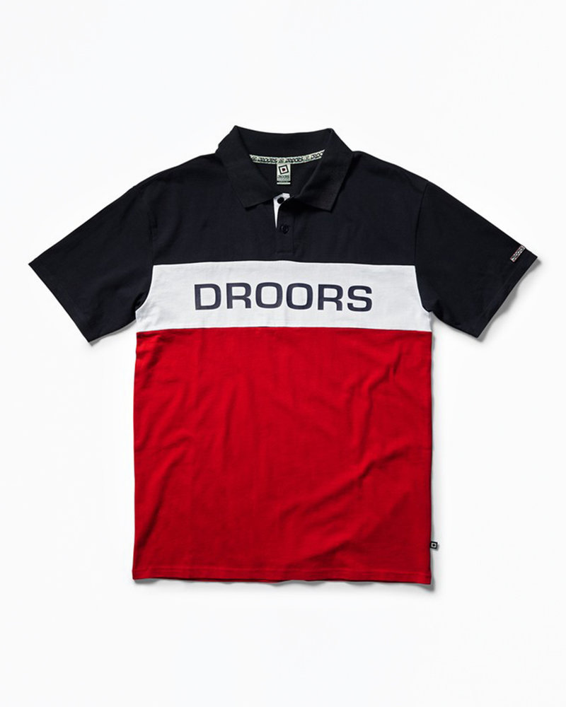 DC DROORS Zion Polo Racing Red