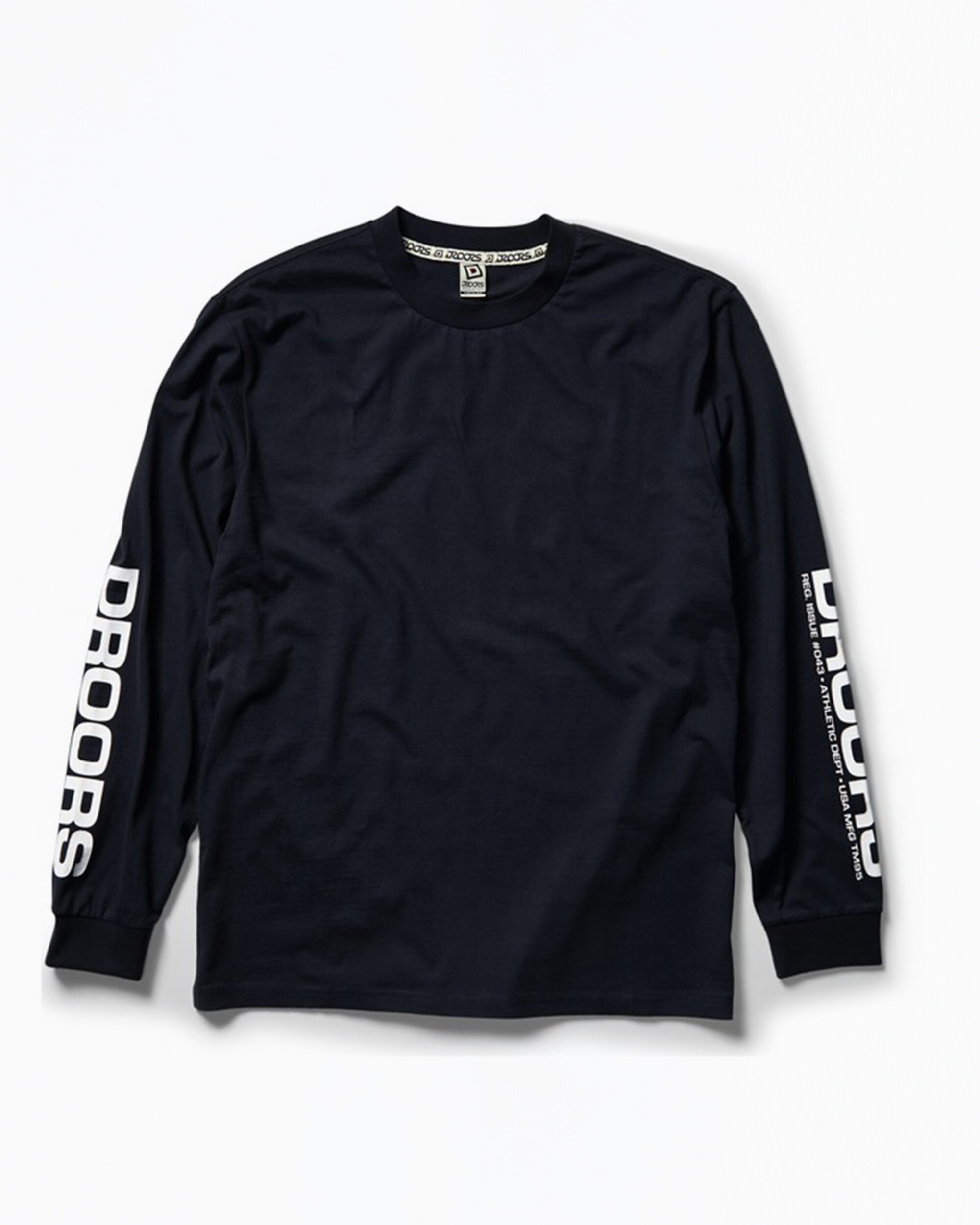 DROORS No. 42 Longsleeve T-Shirt Navy
