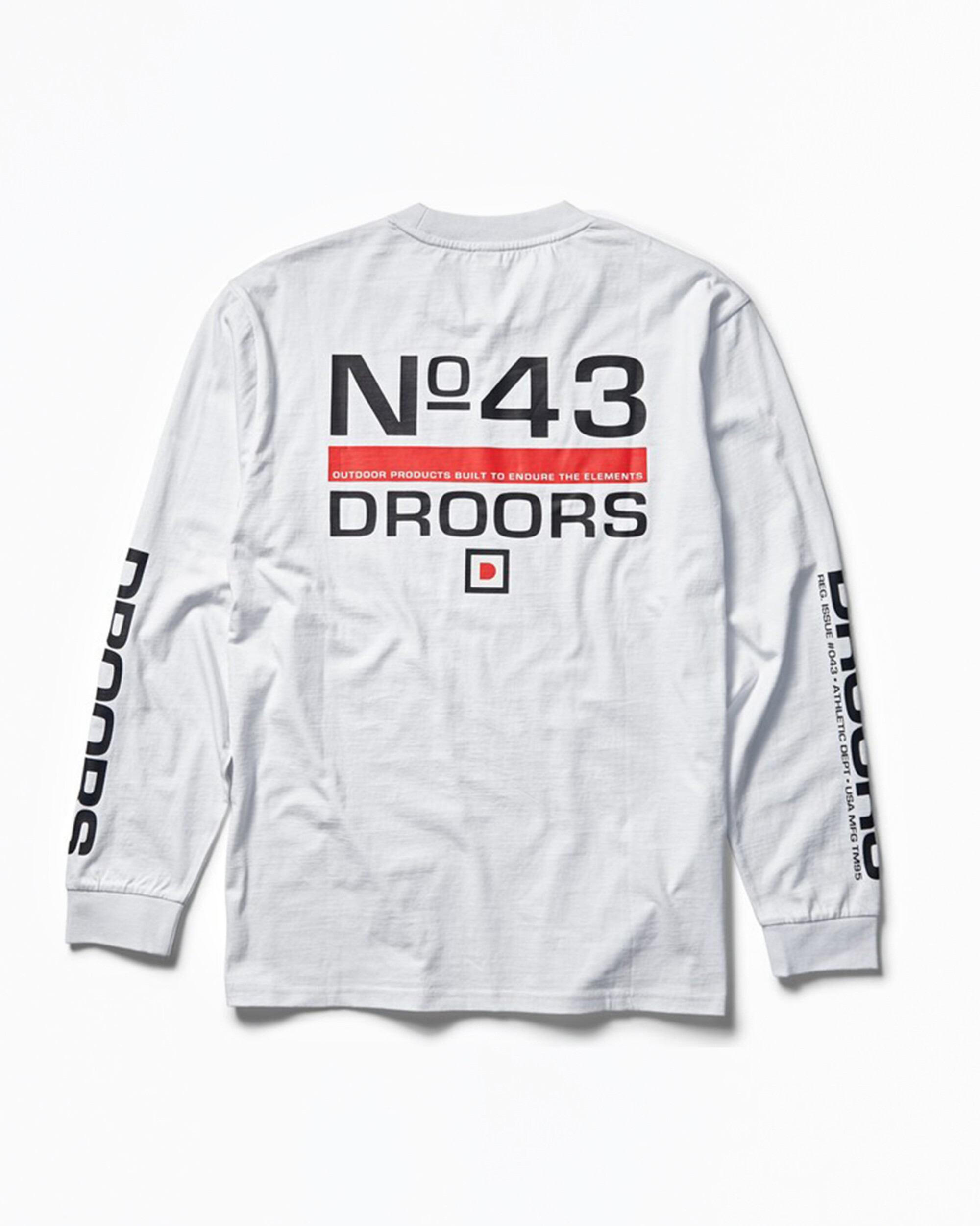 DROORS No. 42 Longsleeve T-Shirt White